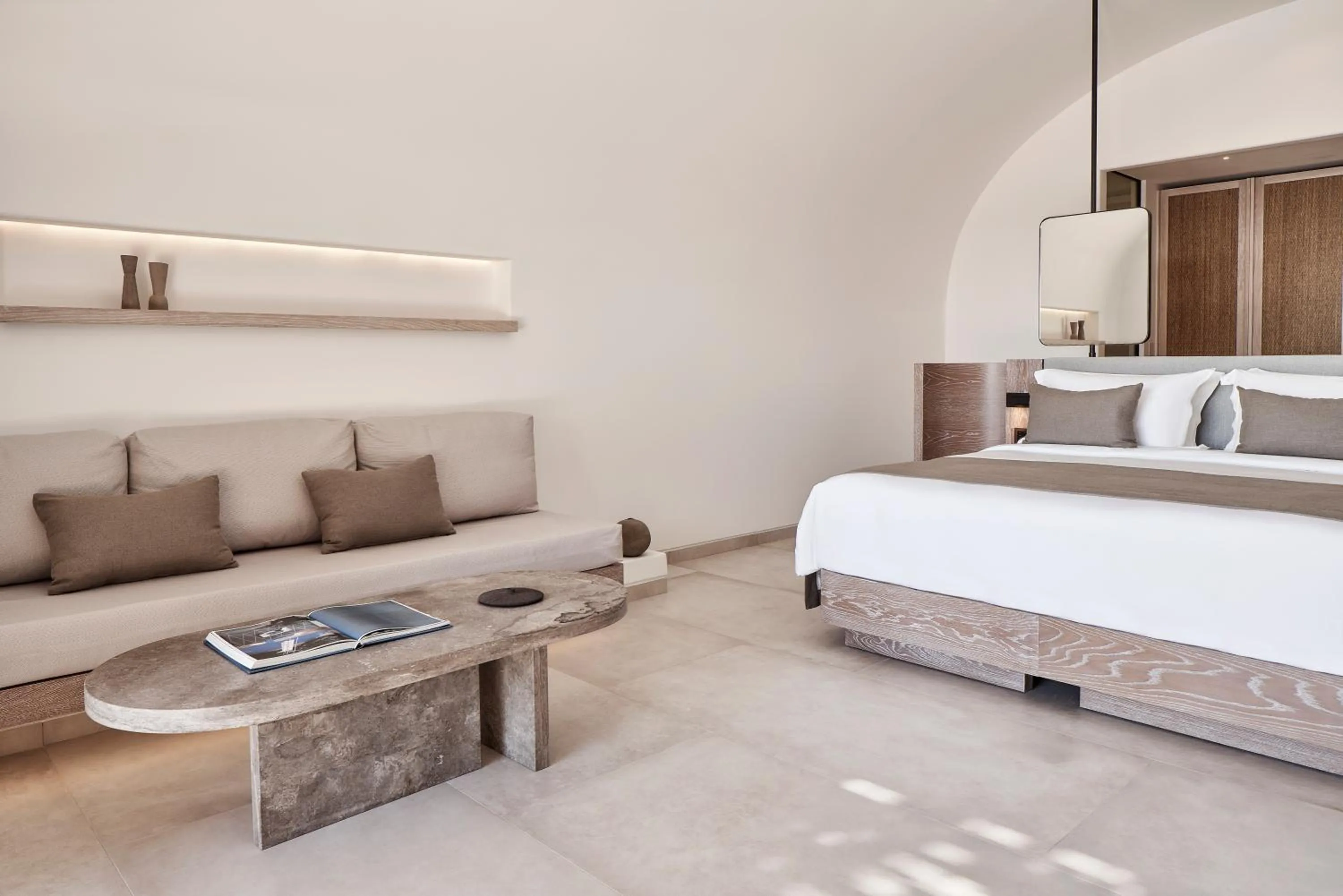 Bed in Canaves Epitome - Small Luxury Hotels of the World