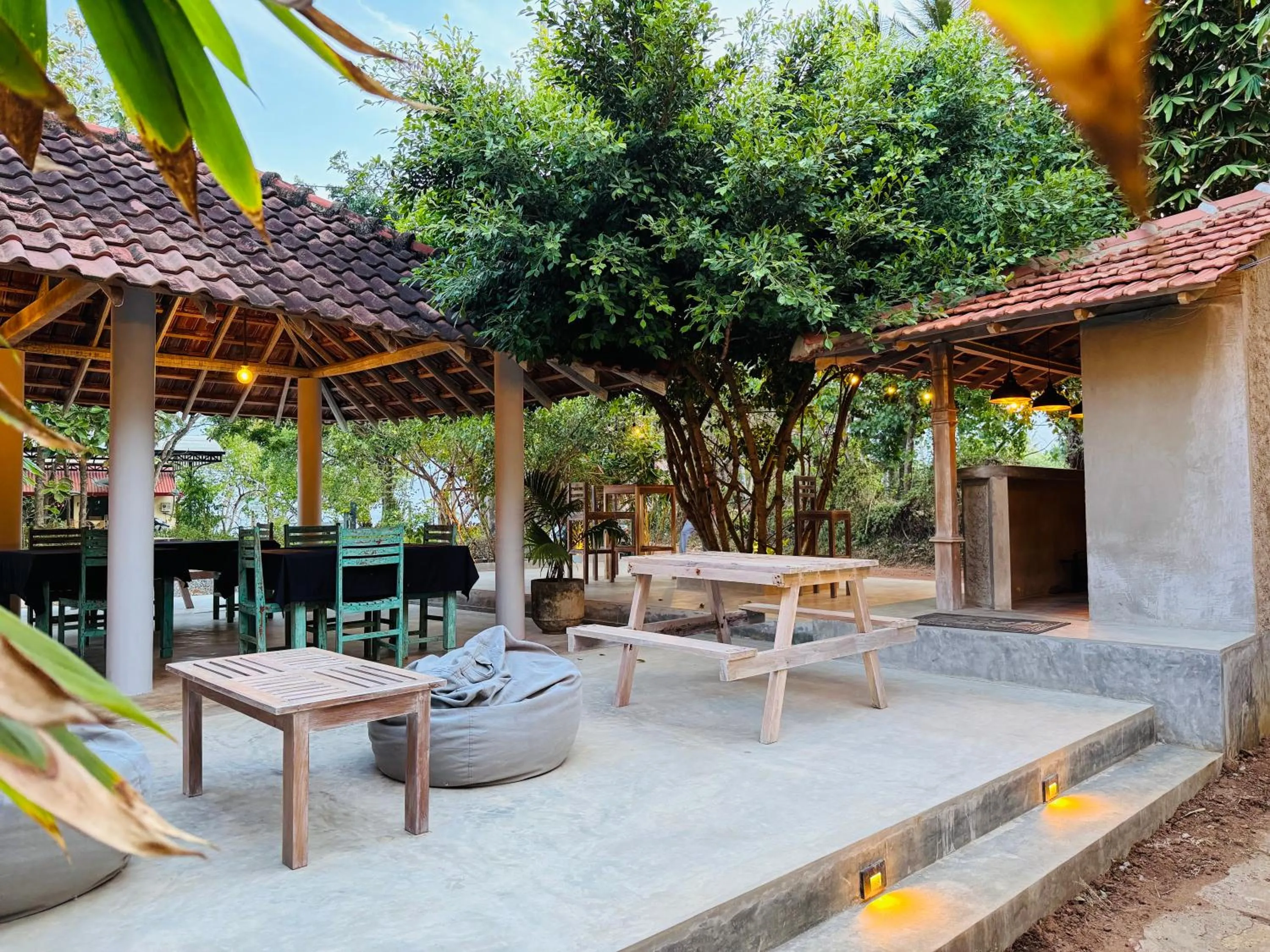 Seating area in Green turtle