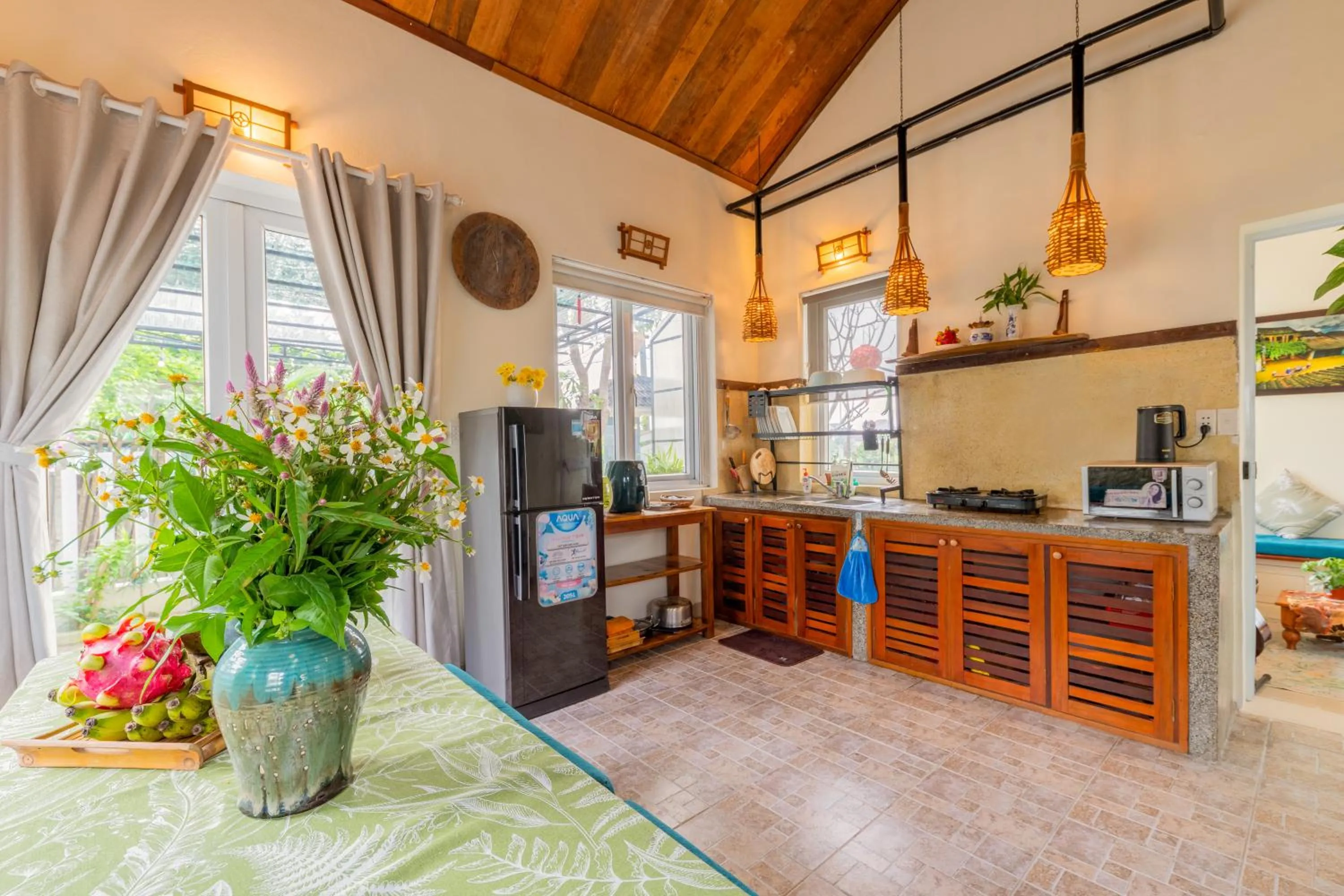 Kitchen or kitchenette in HA Devan Hoian Pool Villa