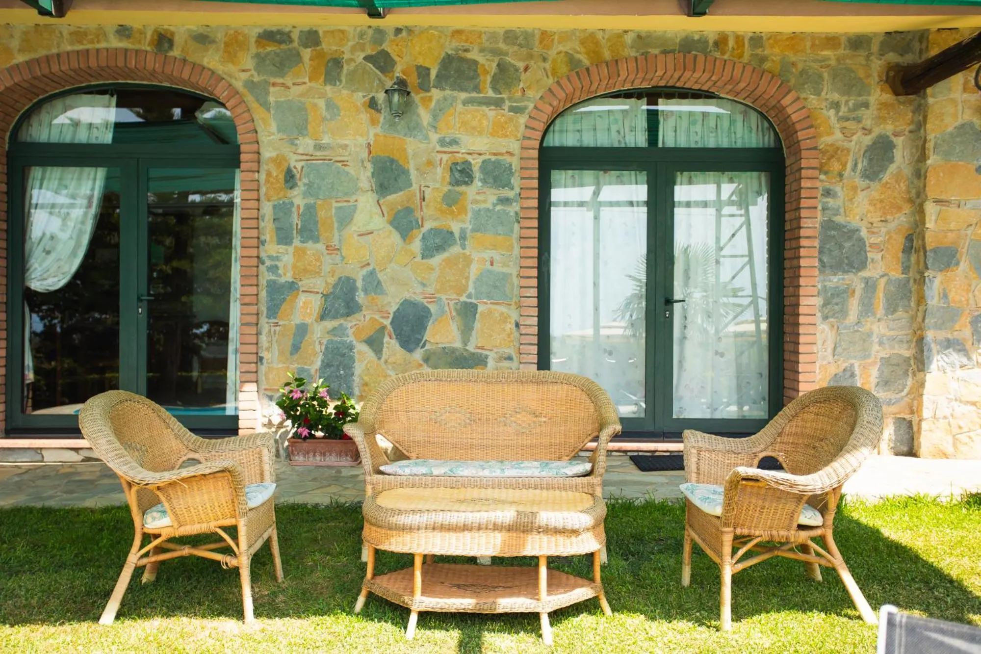 Decorative detail in Residenza Giancesare Family Apartments