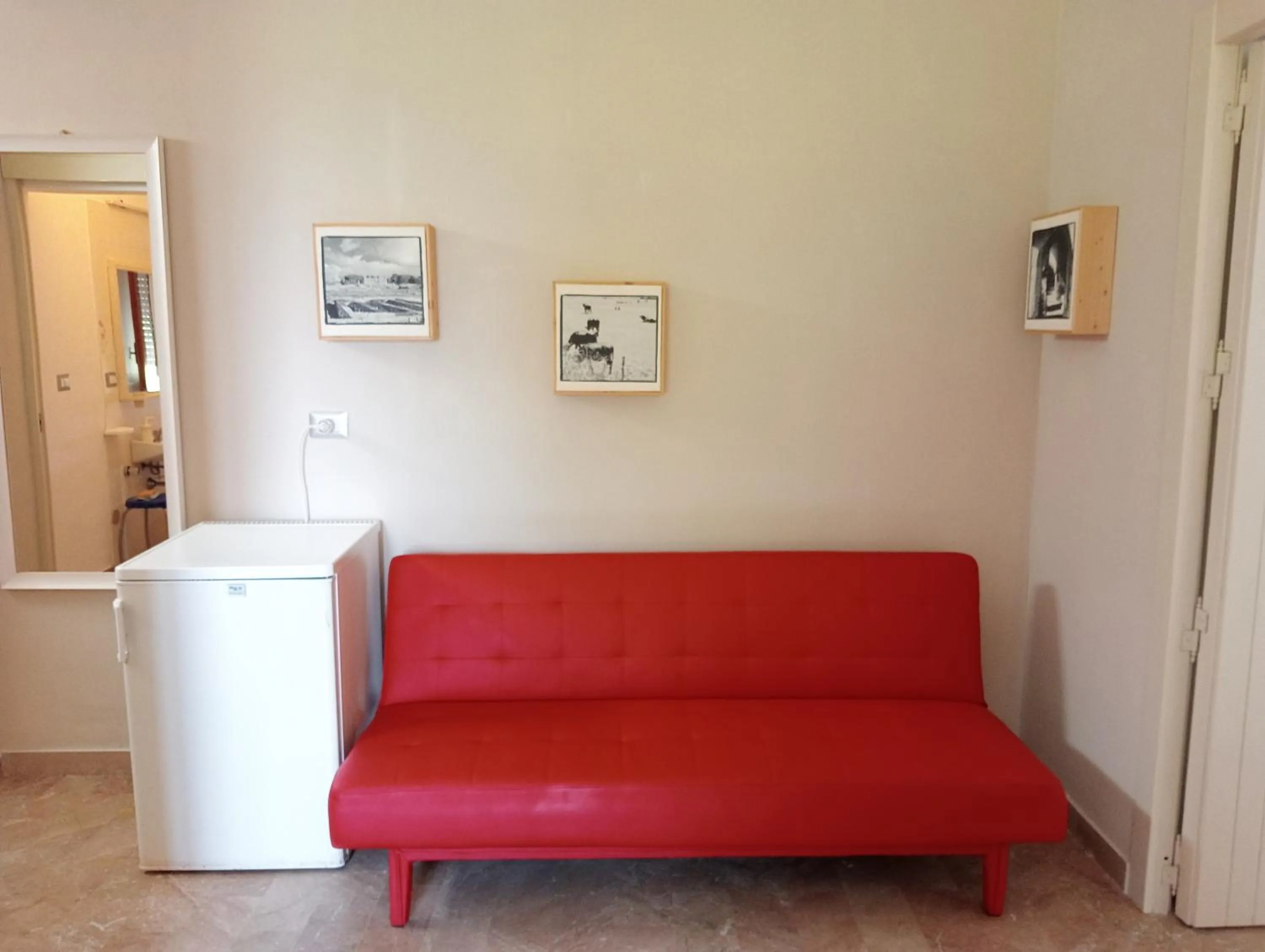 Living room in Residenza Giancesare Family Apartments