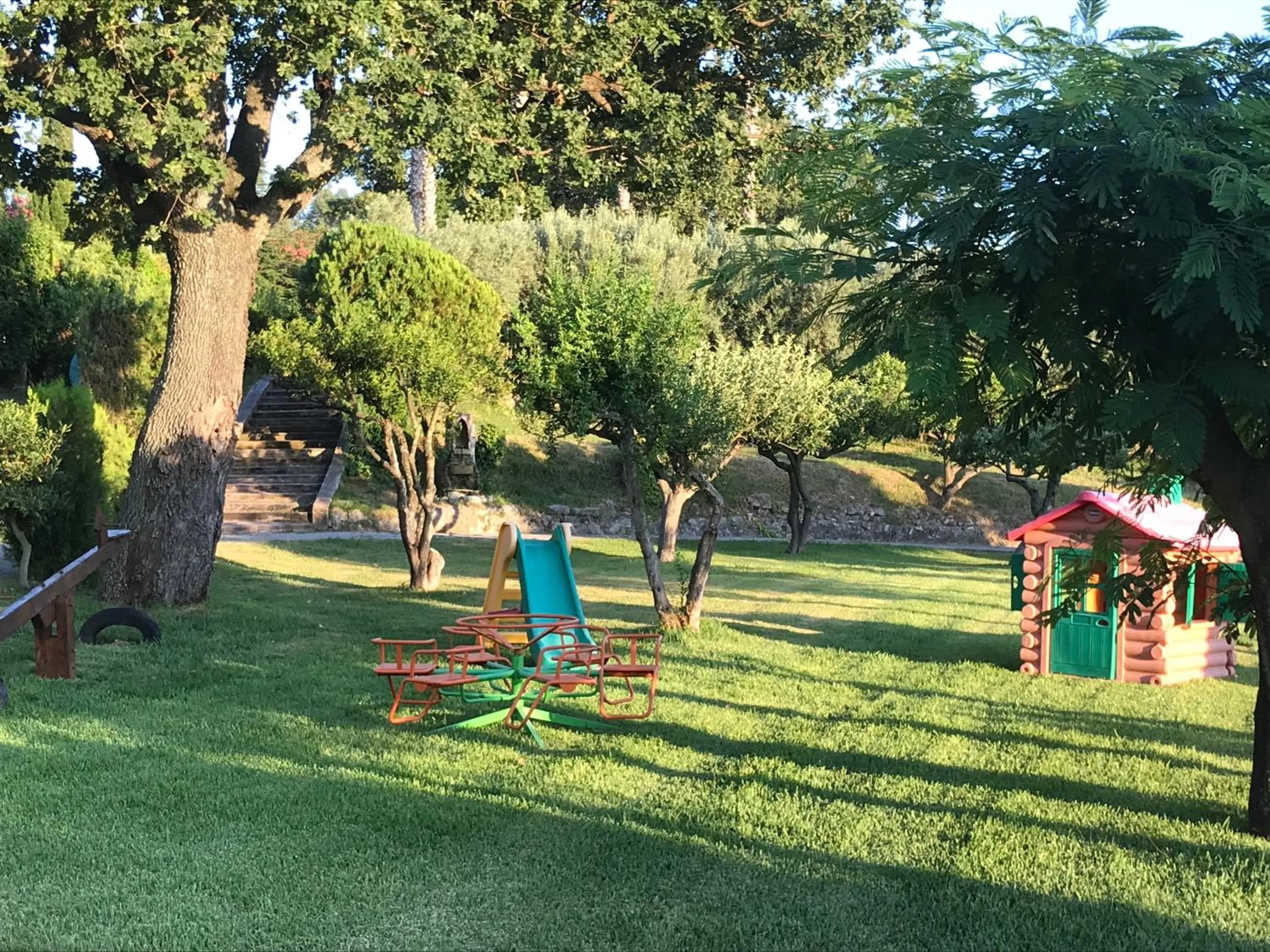 Children play ground in Residenza Giancesare Family Apartments