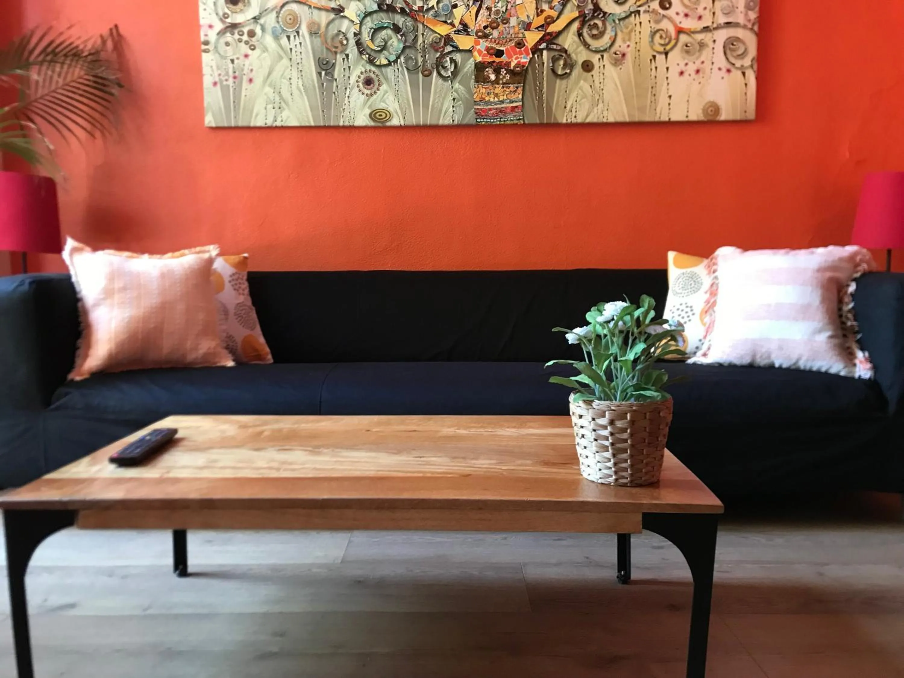 Living room in Paraiso Hostel