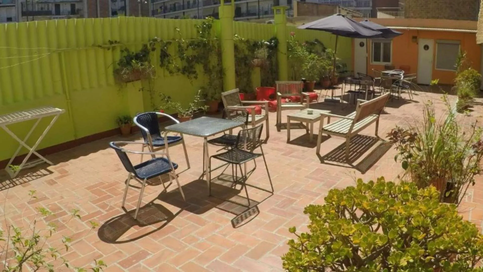 Balcony/Terrace in Paraiso Hostel
