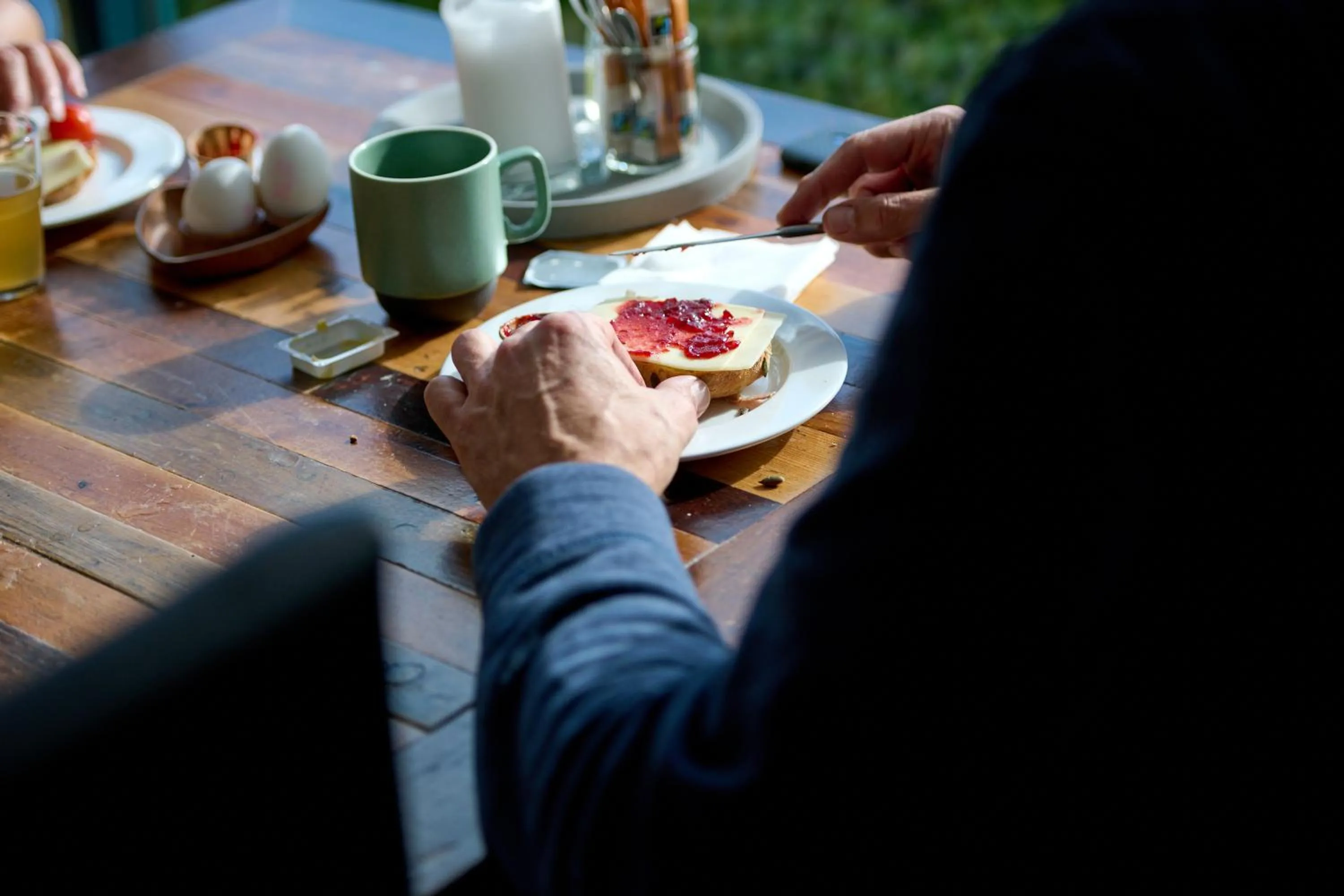 Breakfast in Danhostel Rønde