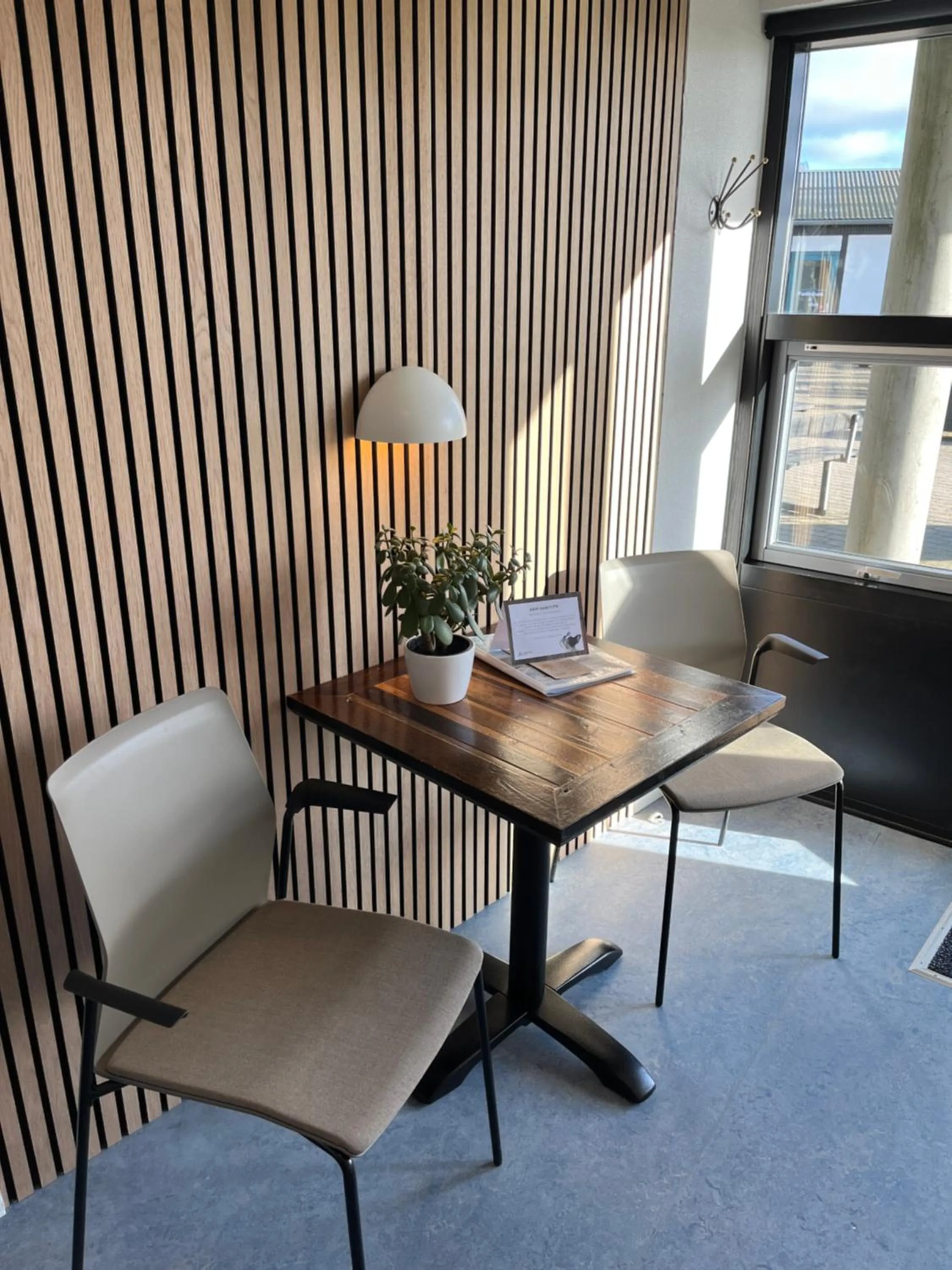 Dining area in Danhostel Rønde