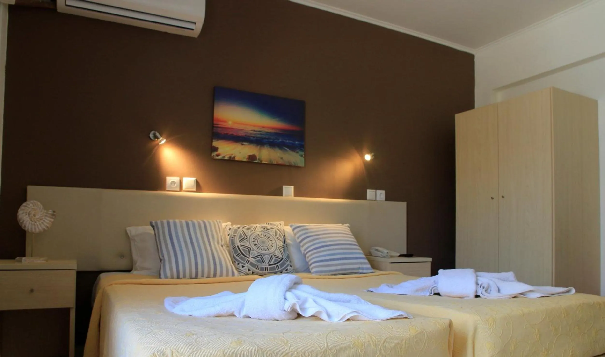 Bedroom in Amaryllis Hotel