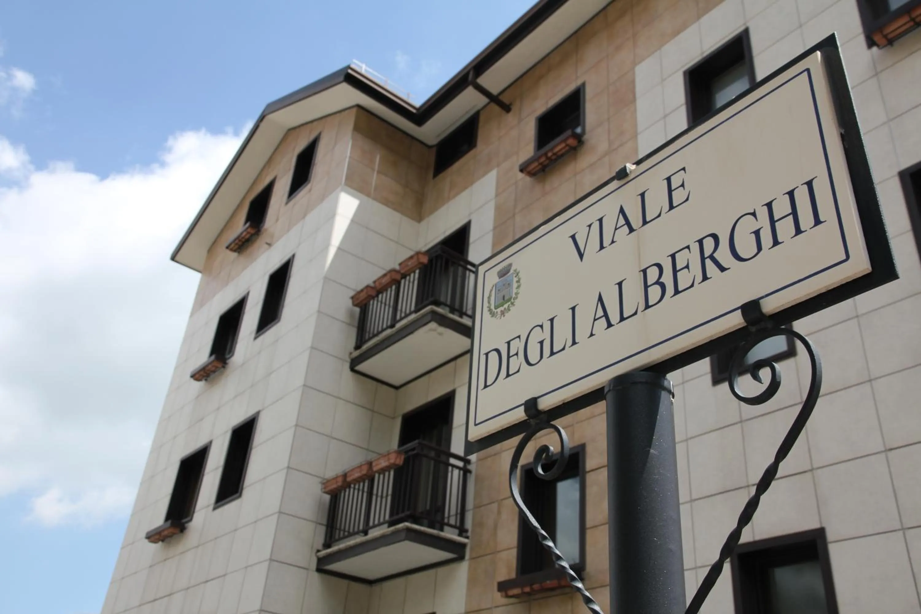 Property building in Hotel Da Remo