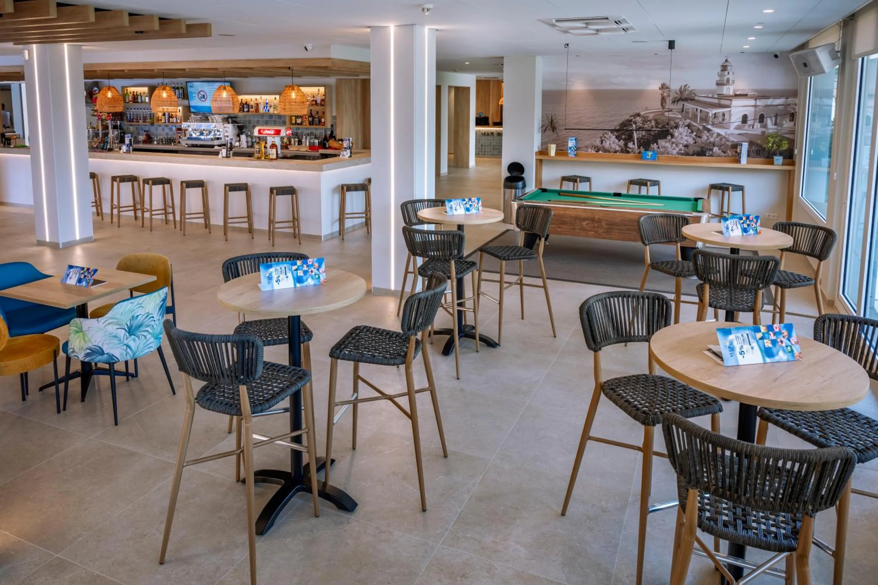 Living room in Hotel Mar Blau