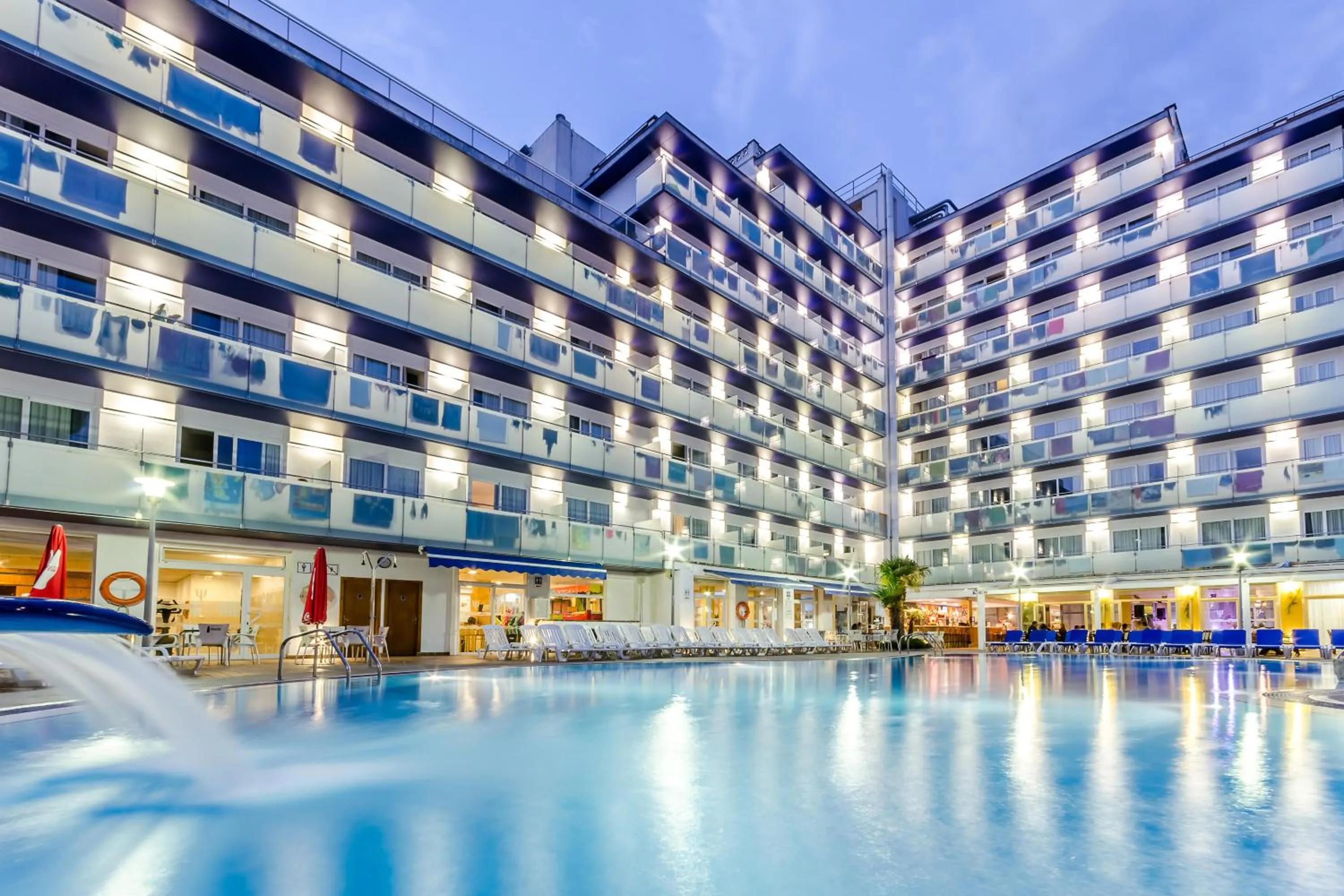 Property building in Hotel Mar Blau