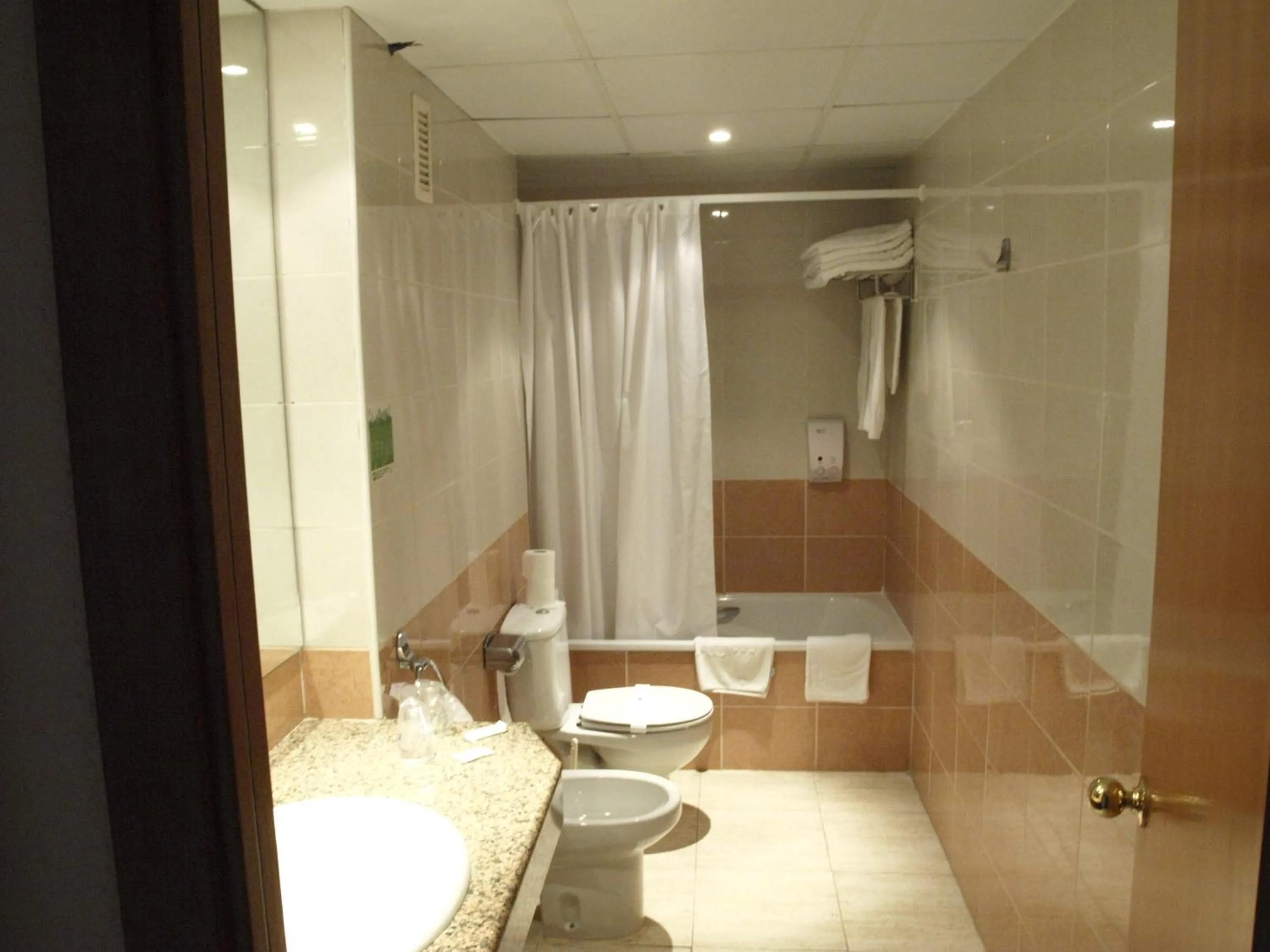 Toilet in Hotel Mar Blau