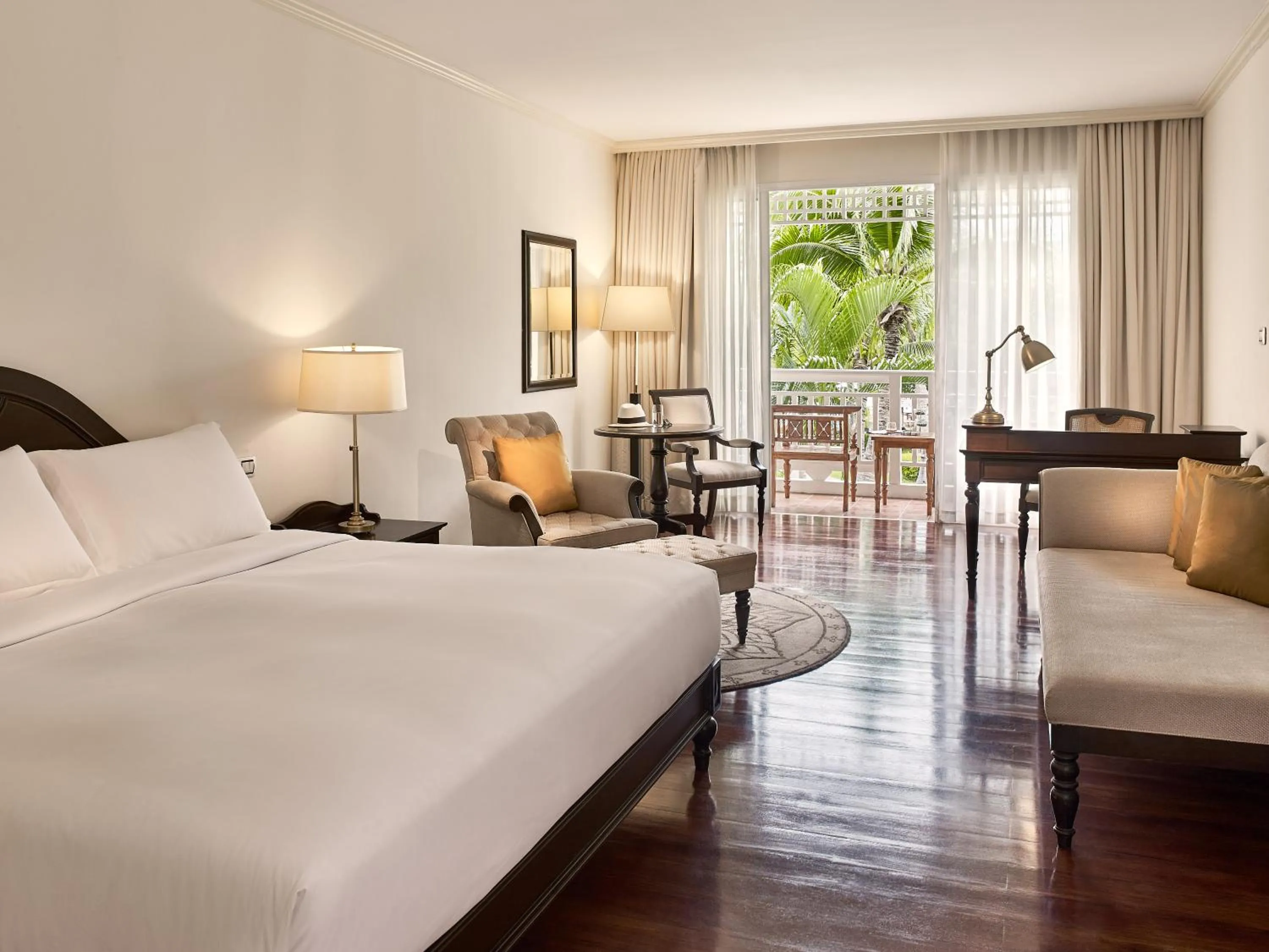 Seating area, Bed in Sofitel Krabi Phokeethra Golf and Spa Resort