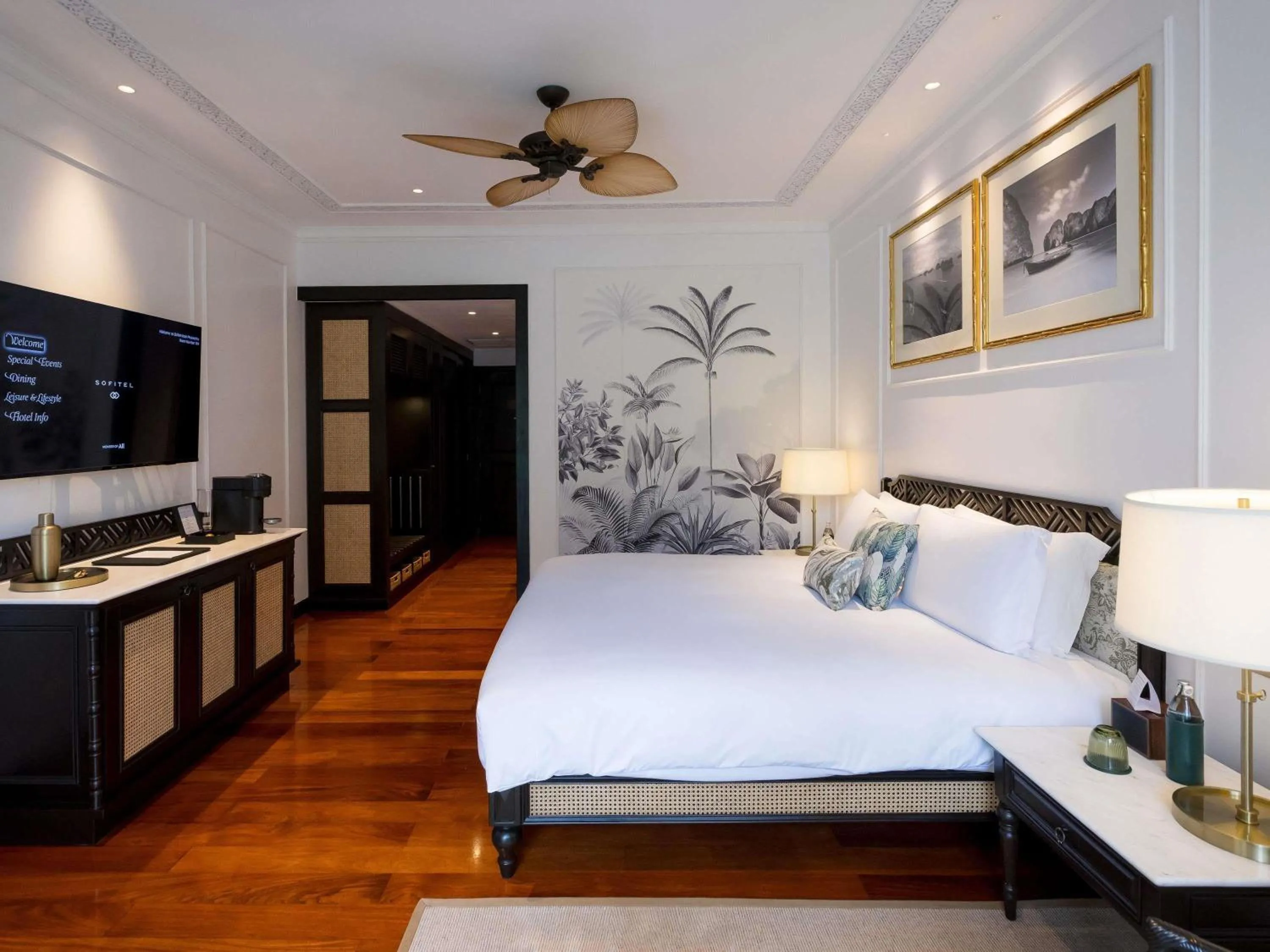 Bedroom, Bed in Sofitel Krabi Phokeethra Golf and Spa Resort