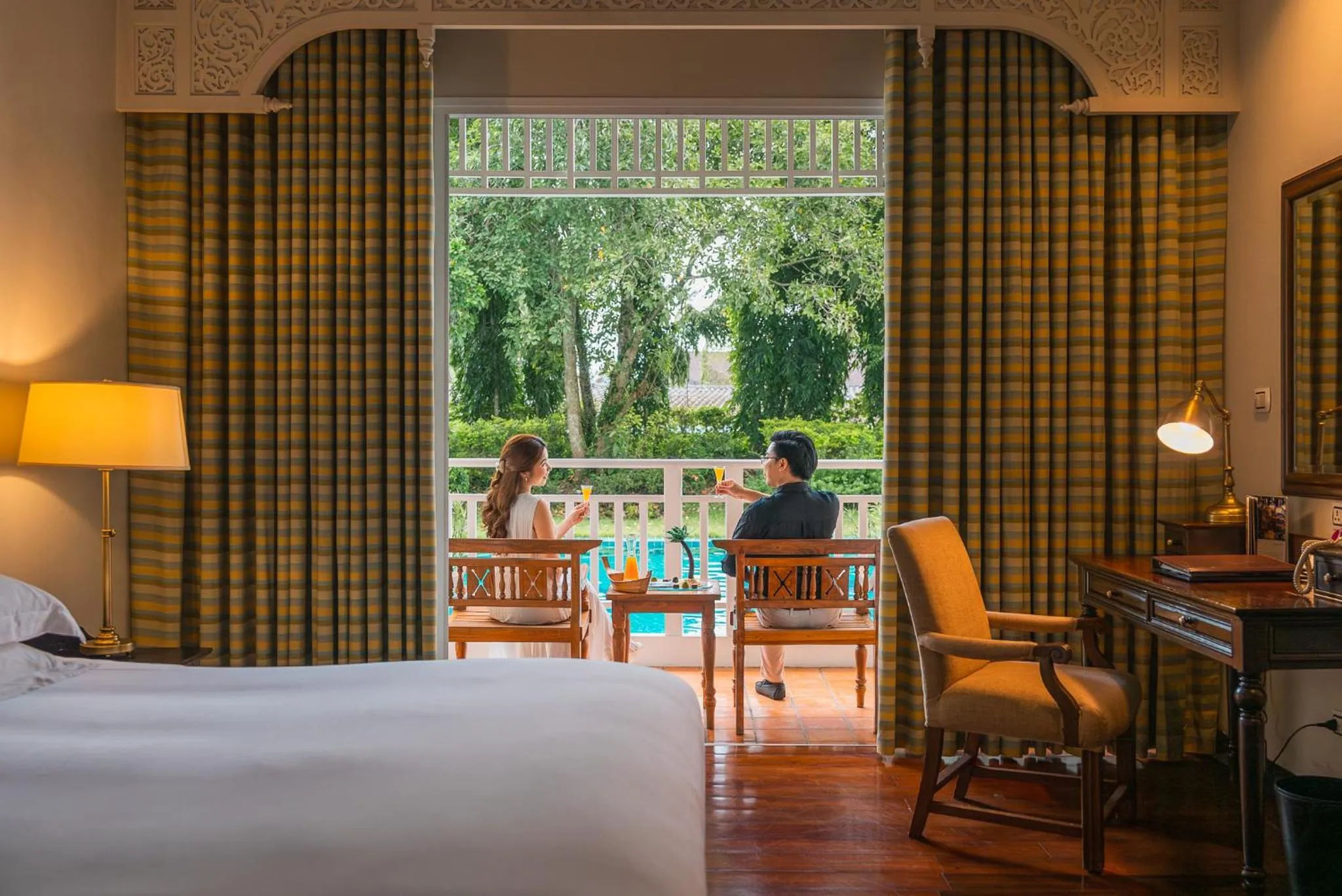 Bedroom, Bed in Sofitel Krabi Phokeethra Golf and Spa Resort