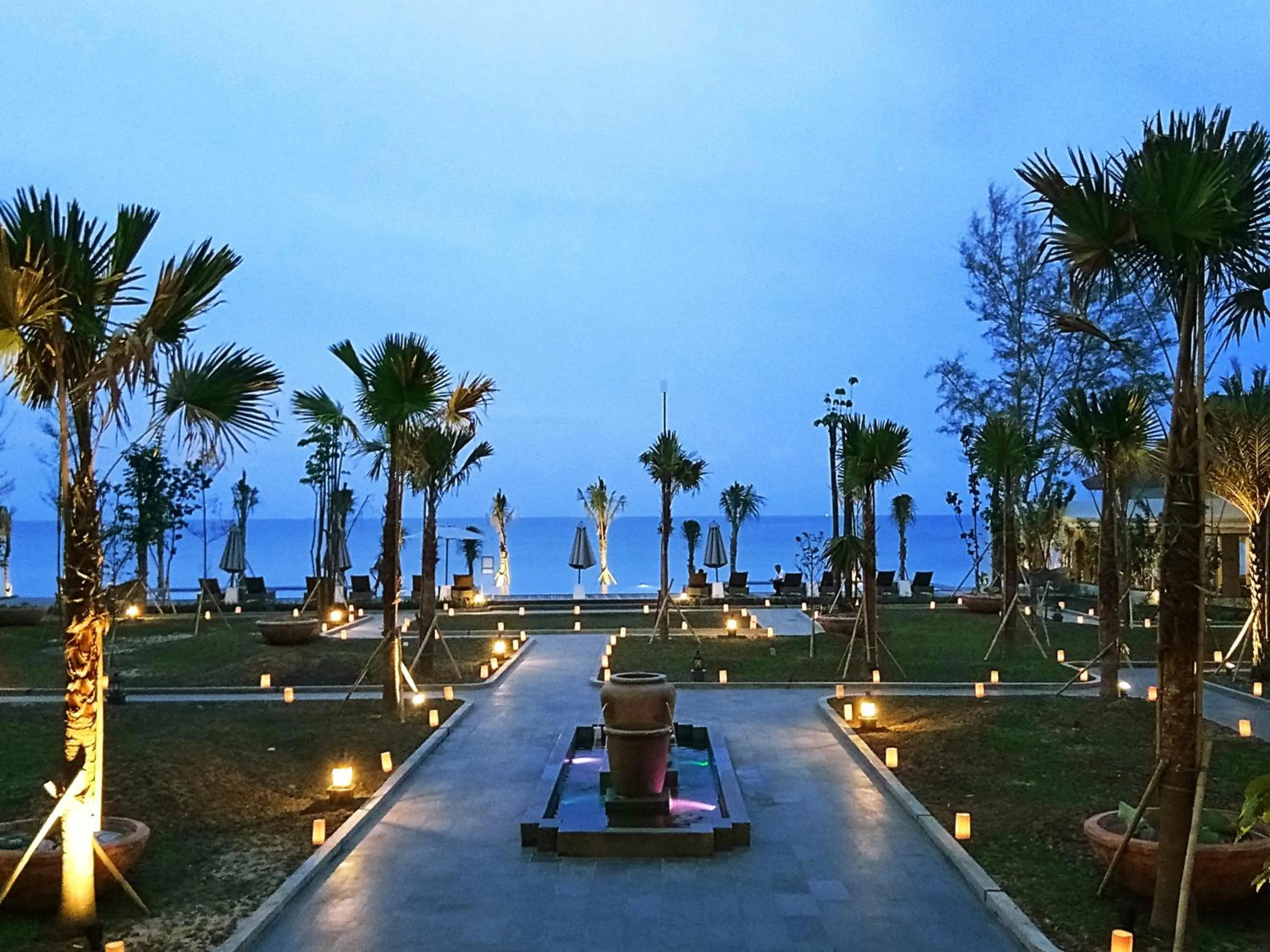 Garden in Hotel Santika Premiere Beach Resort Belitung