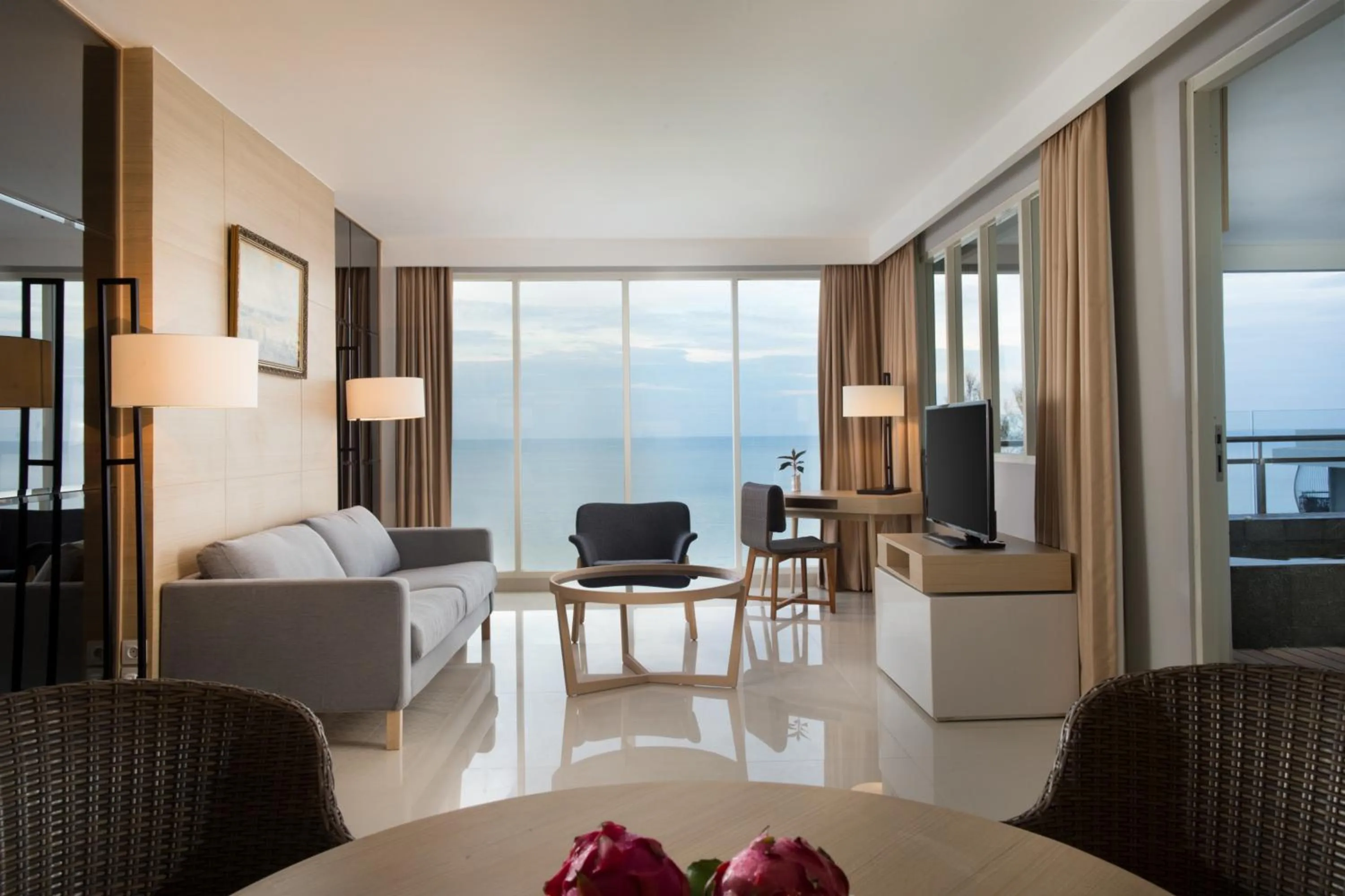 Living room in Hotel Santika Premiere Beach Resort Belitung