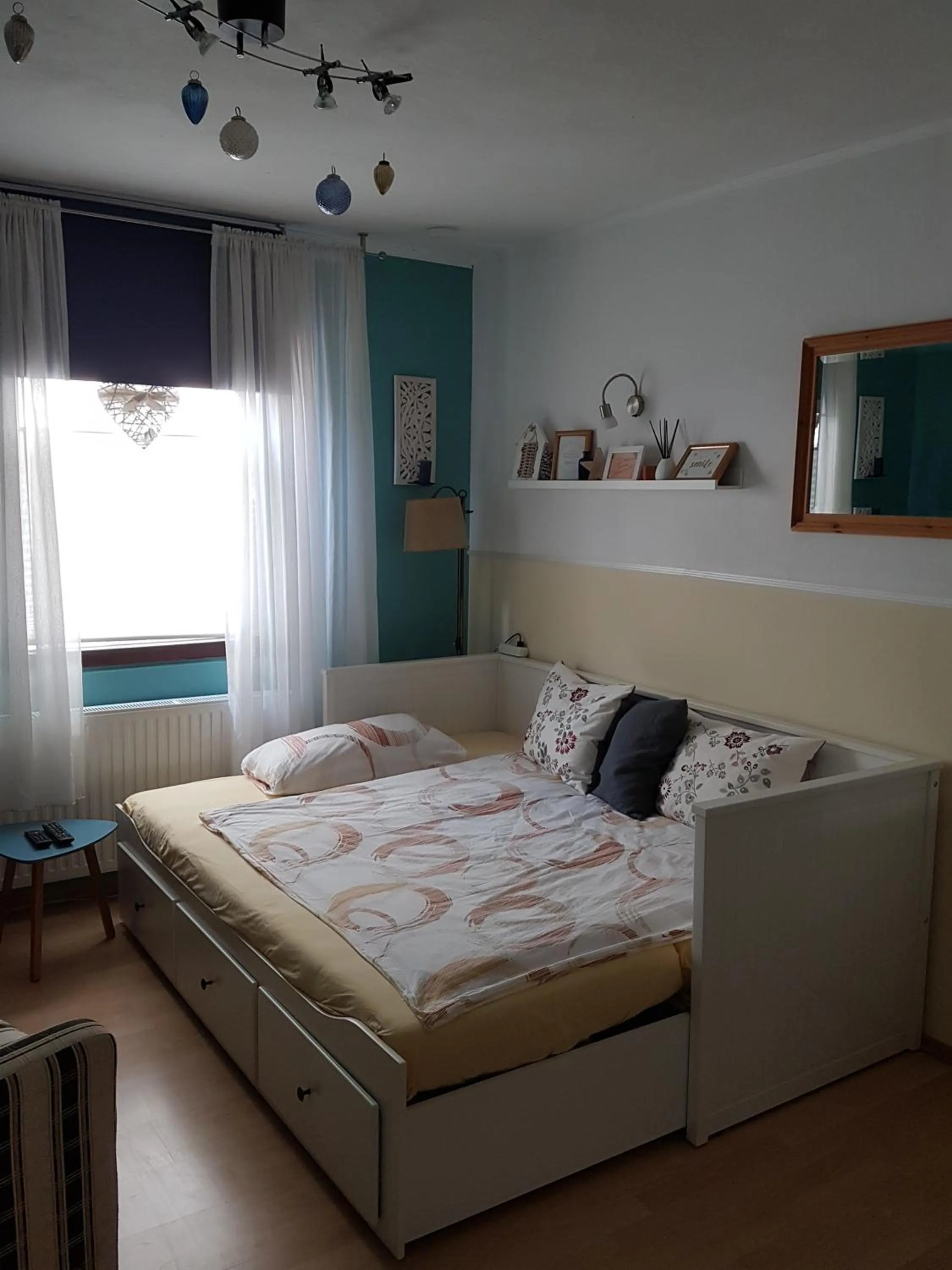 Bed in Gästehaus Kampik