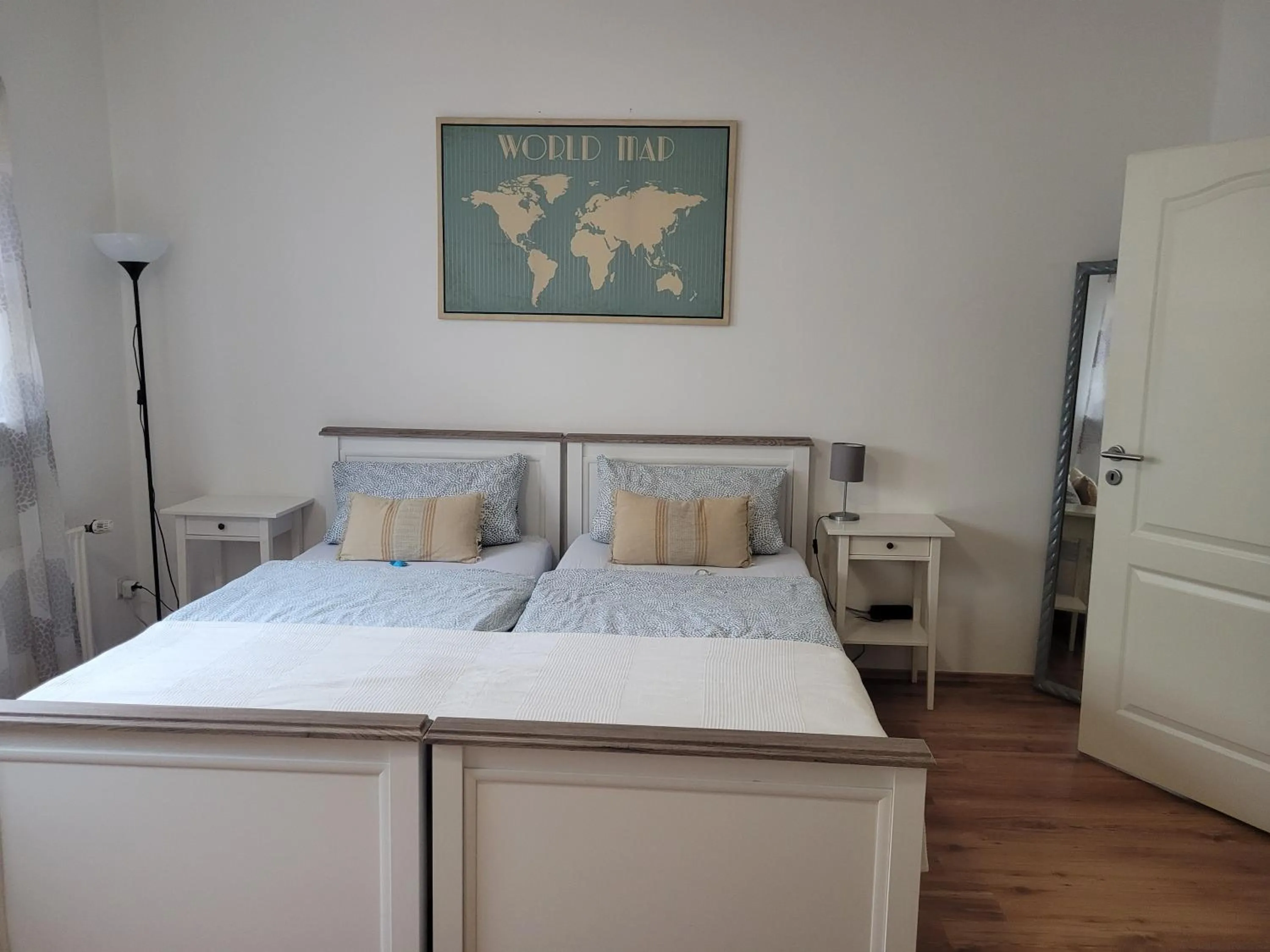 Bed in Gästehaus Kampik