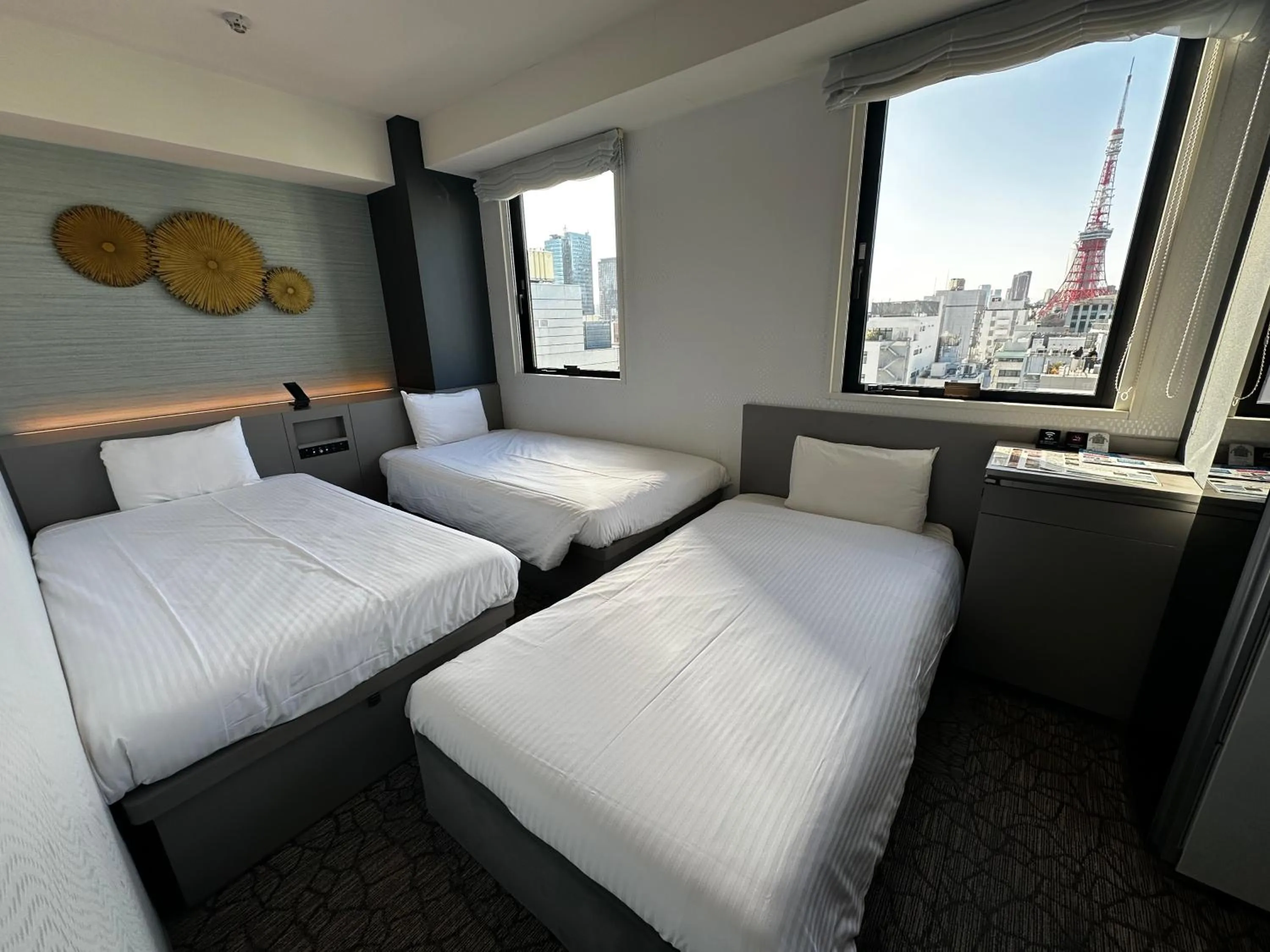 Photo of the whole room, Bed in Henn na Hotel Tokyo Hamamatsucho