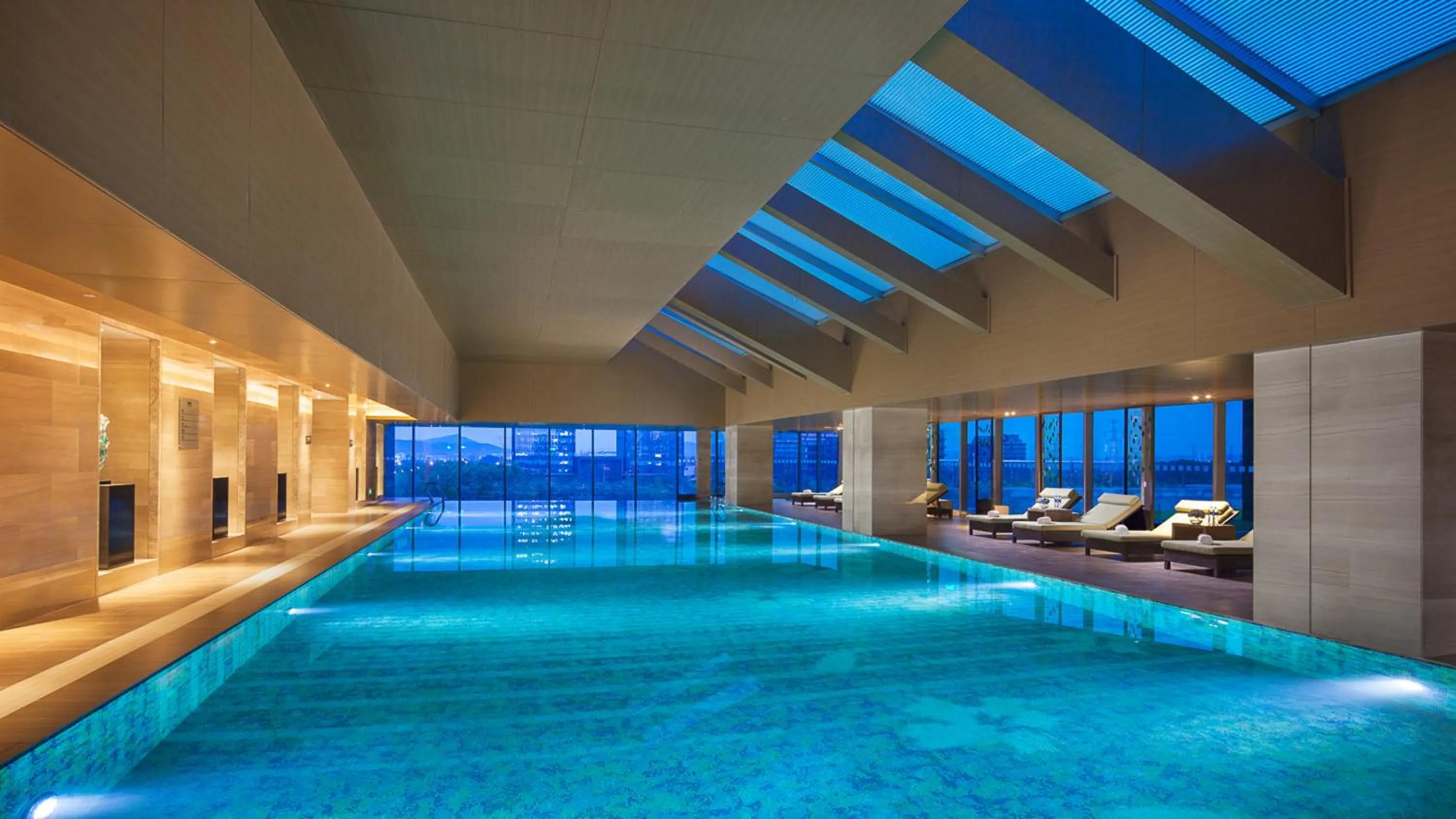 Swimming pool in Holiday Inn Nanjing Qinhuai South by IHG