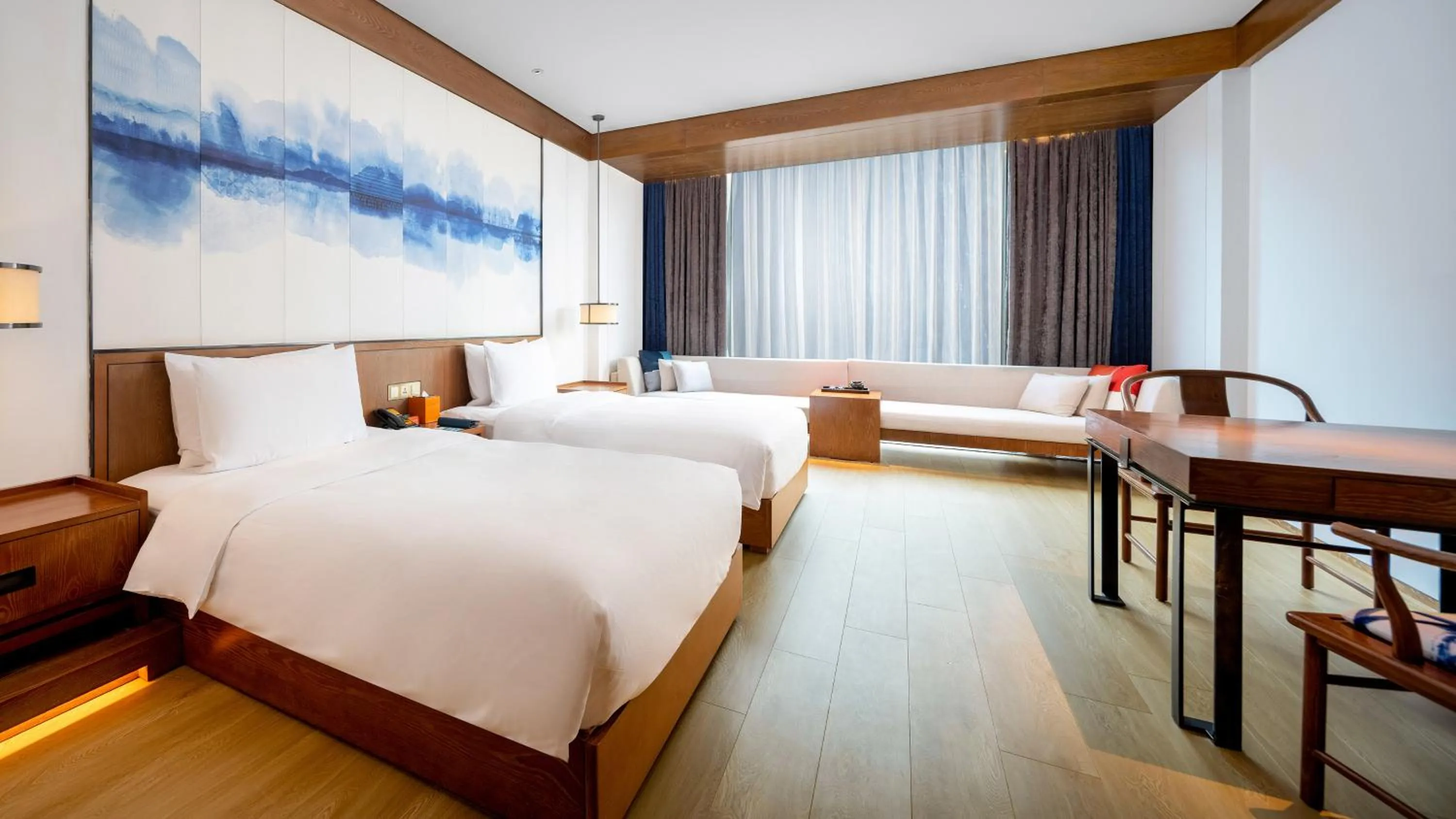 Bed in Hotel Indigo Dali Erhai by IHG