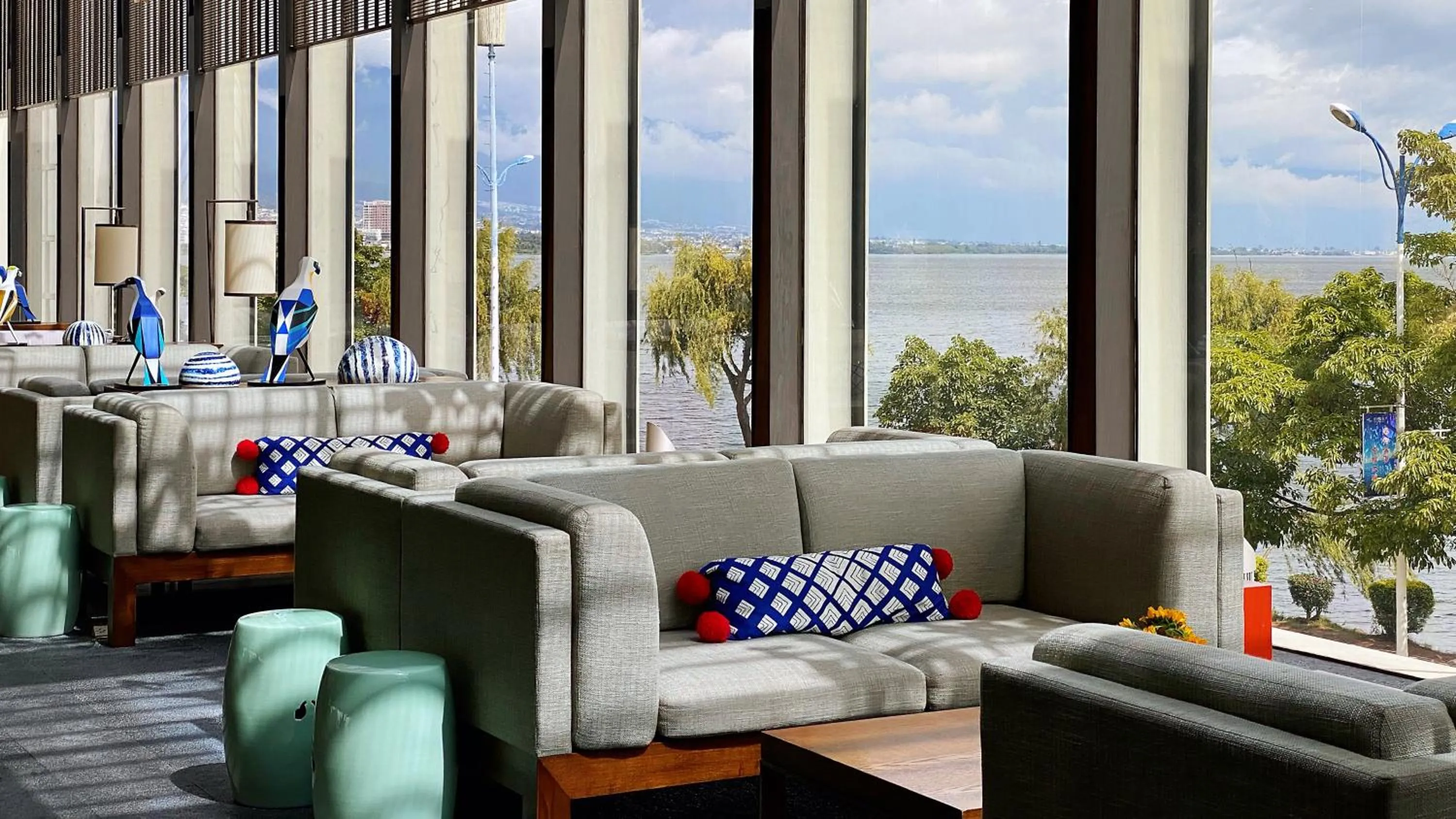 Decorative detail in Hotel Indigo Dali Erhai by IHG