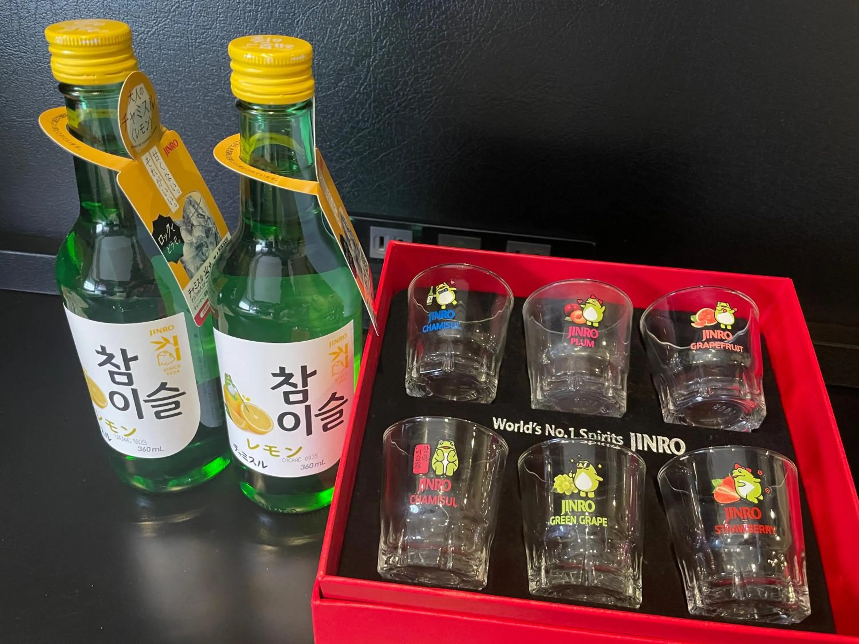 Drinks in Henn na Hotel Tokyo Asakusabashi