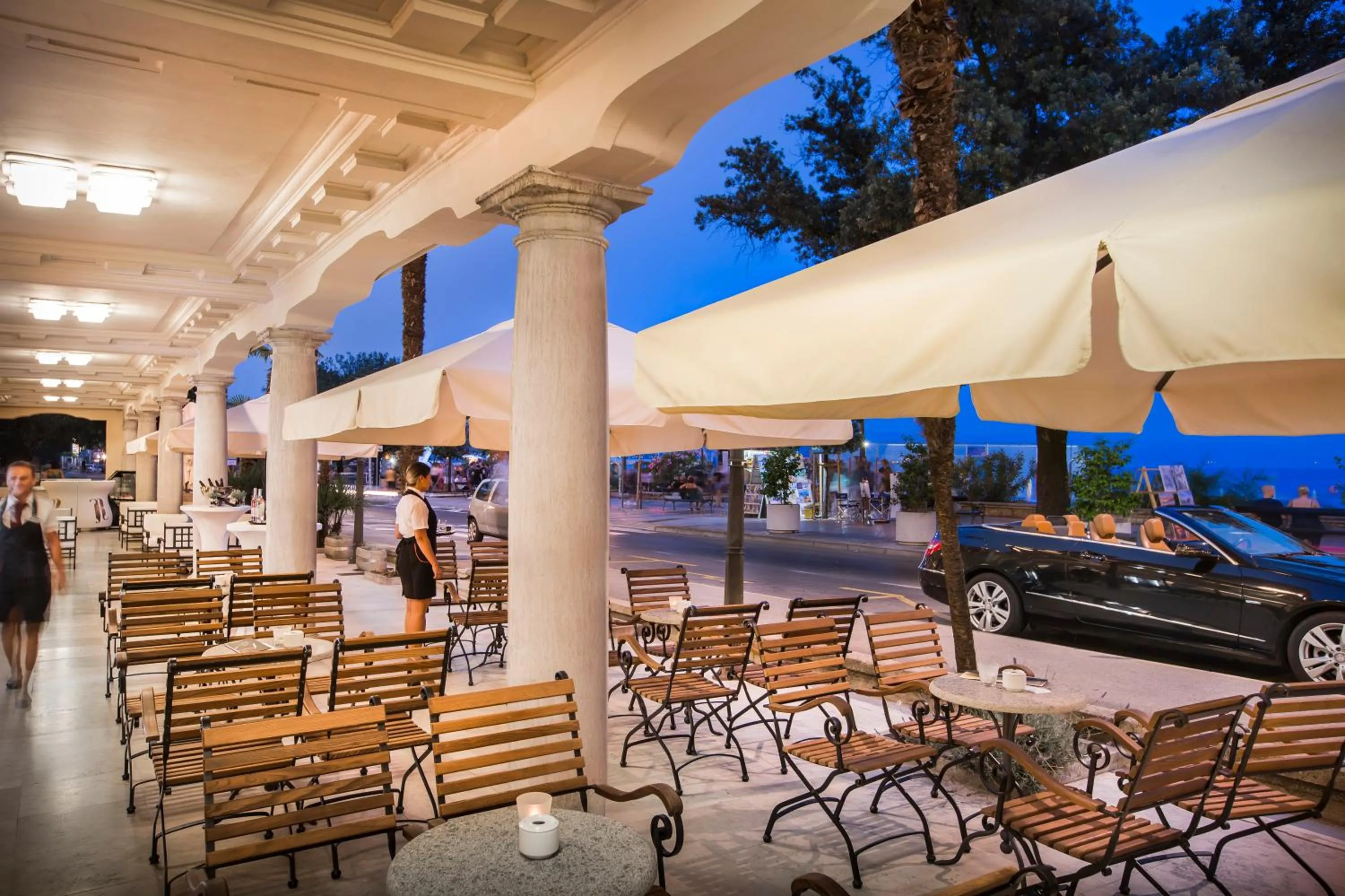 Balcony/Terrace in Villa Abbazia - by Liburnia Hotels & Villas
