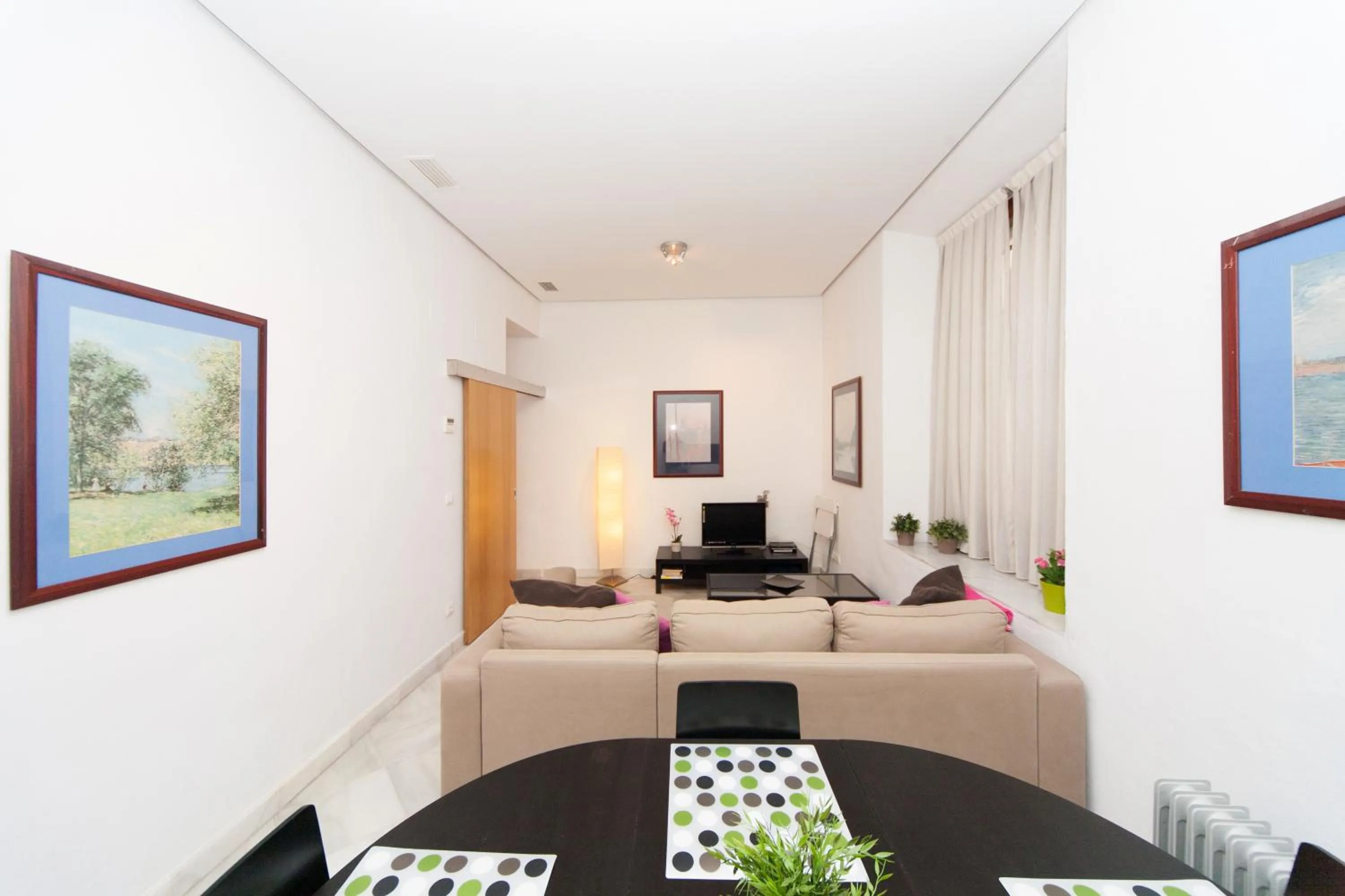 Living room in La Casa del Conde de Gelves Apartments