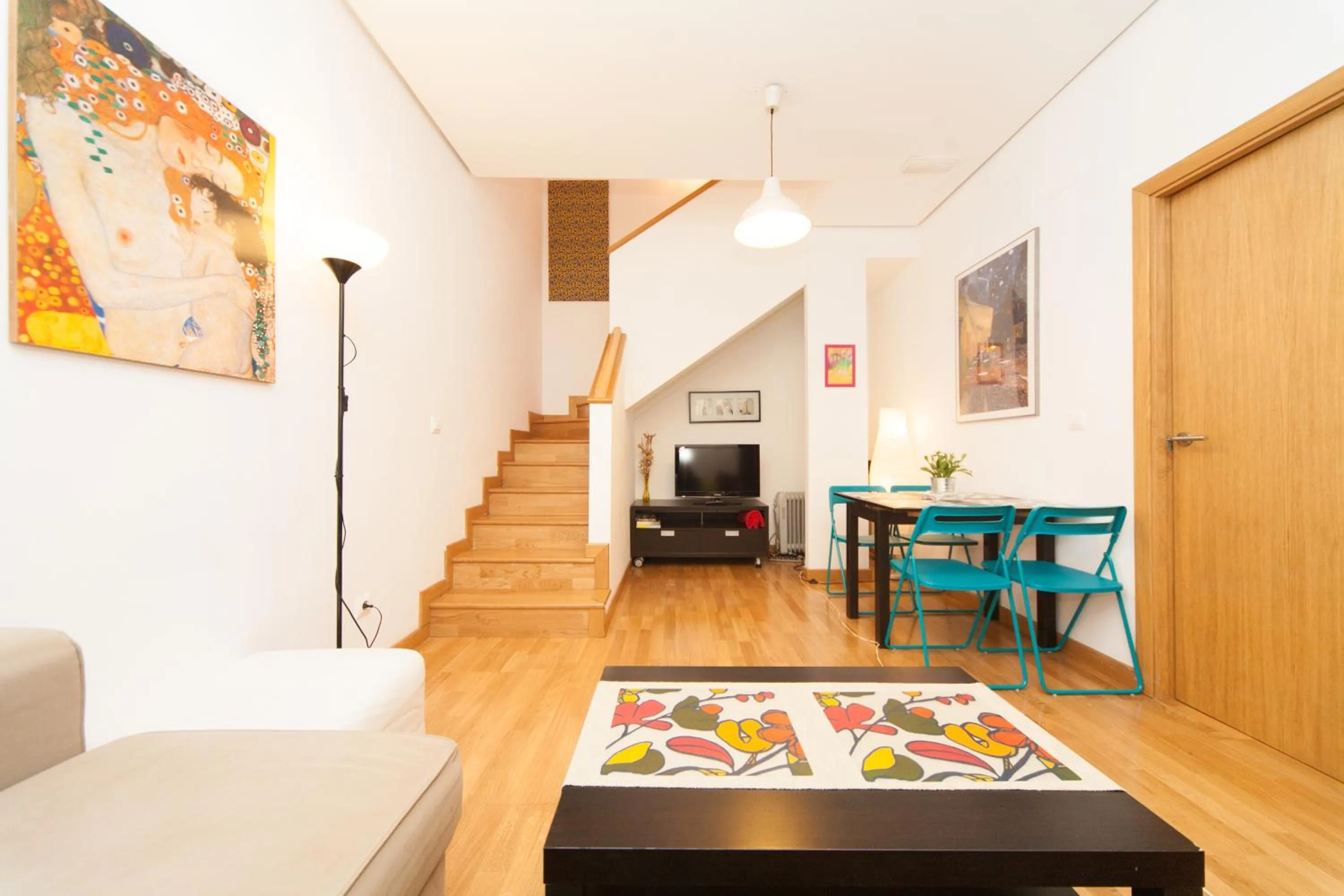 Living room in La Casa del Conde de Gelves Apartments