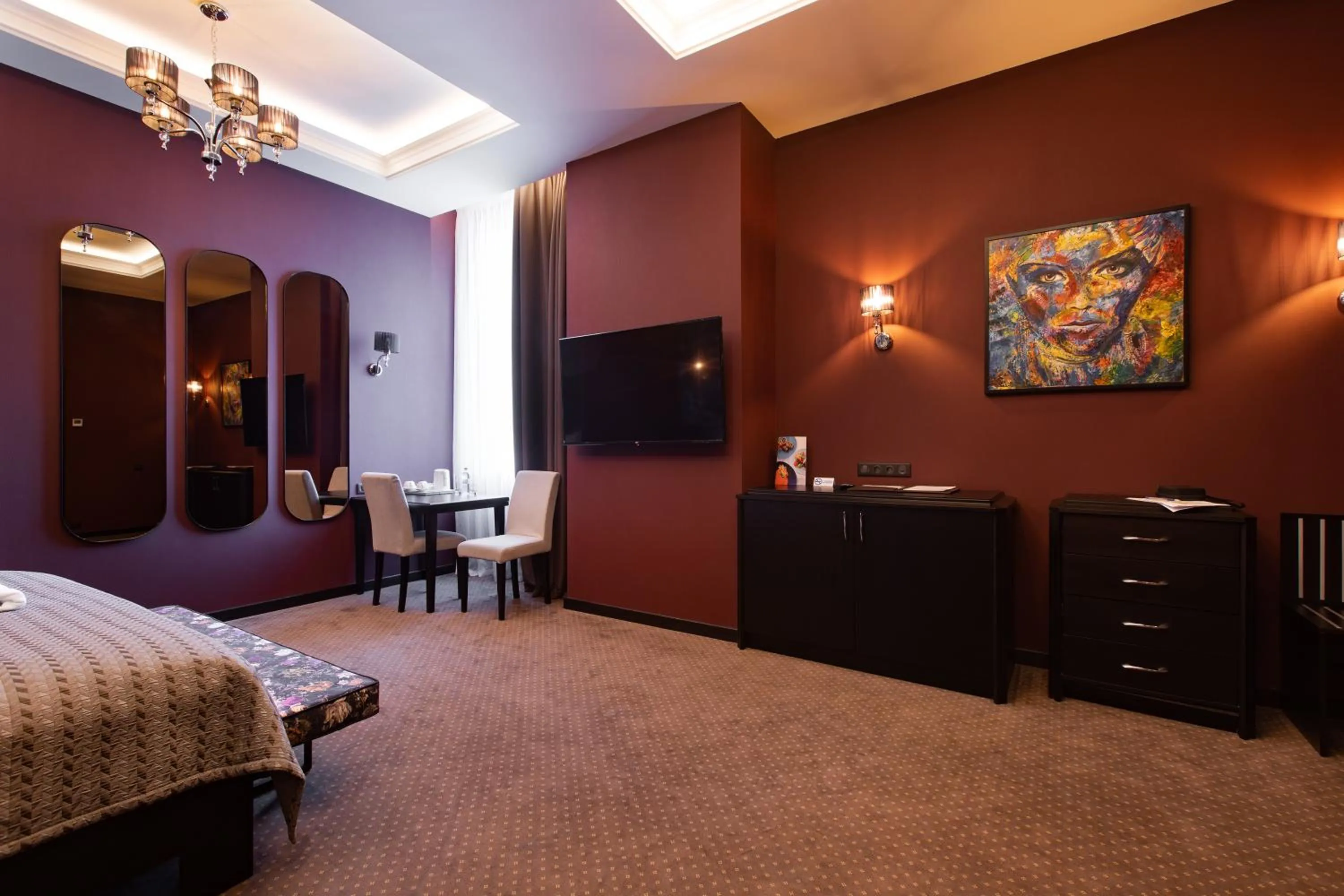 TV and multimedia, Bed in Tsunami Spa Hotel