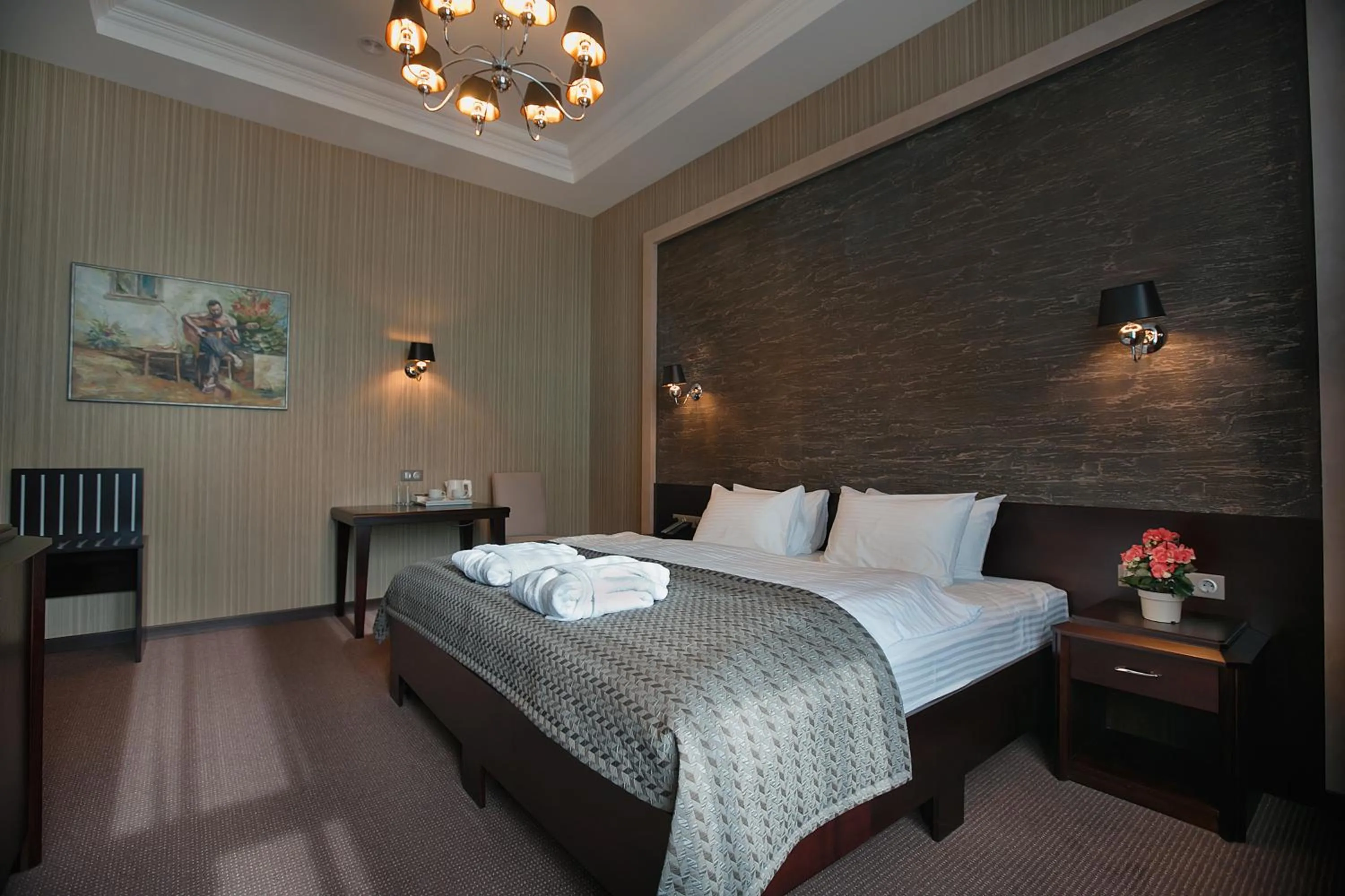 Photo of the whole room, Bed in Tsunami Spa Hotel