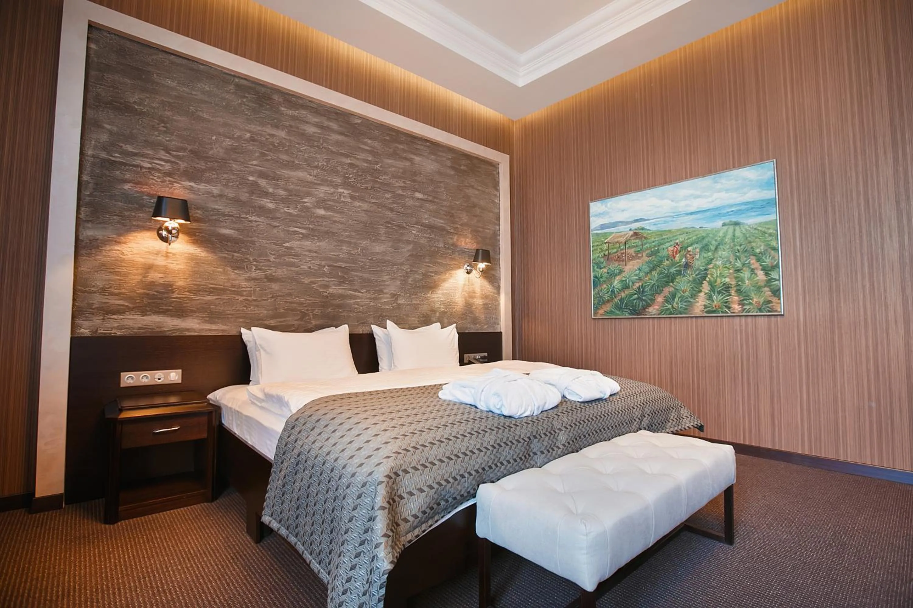 Photo of the whole room, Bed in Tsunami Spa Hotel