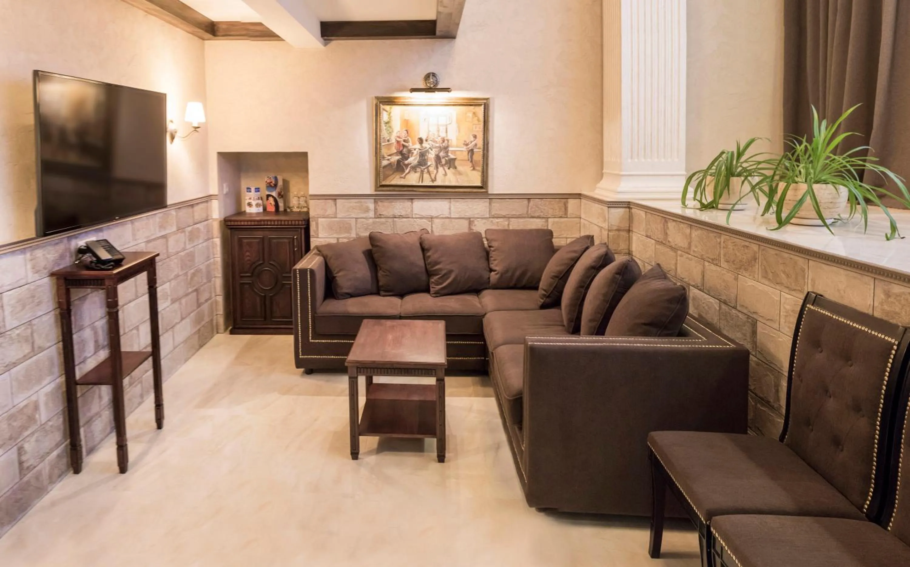 Seating area in Tsunami Spa Hotel