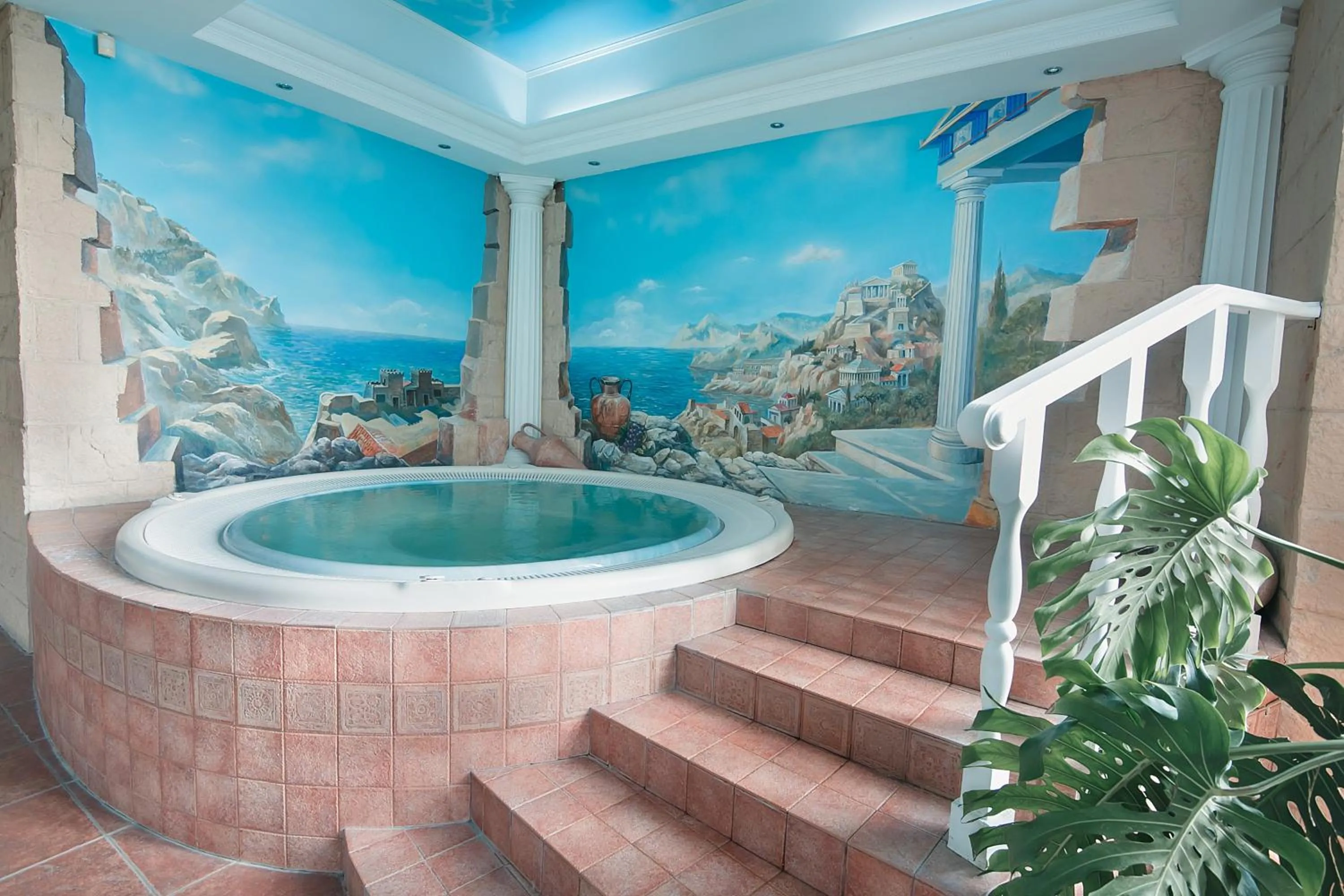 Hot Tub in Tsunami Spa Hotel