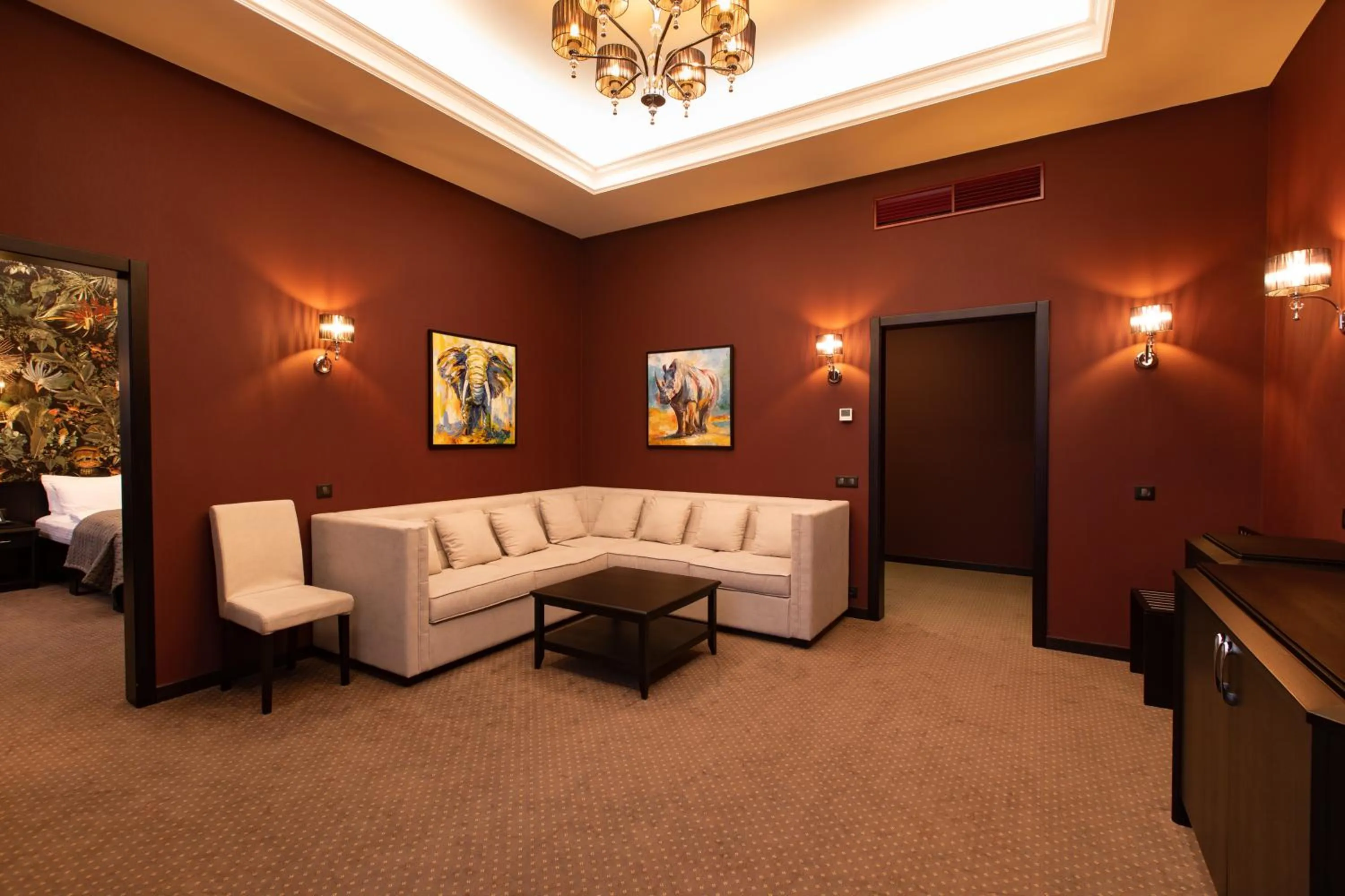 Seating area in Tsunami Spa Hotel