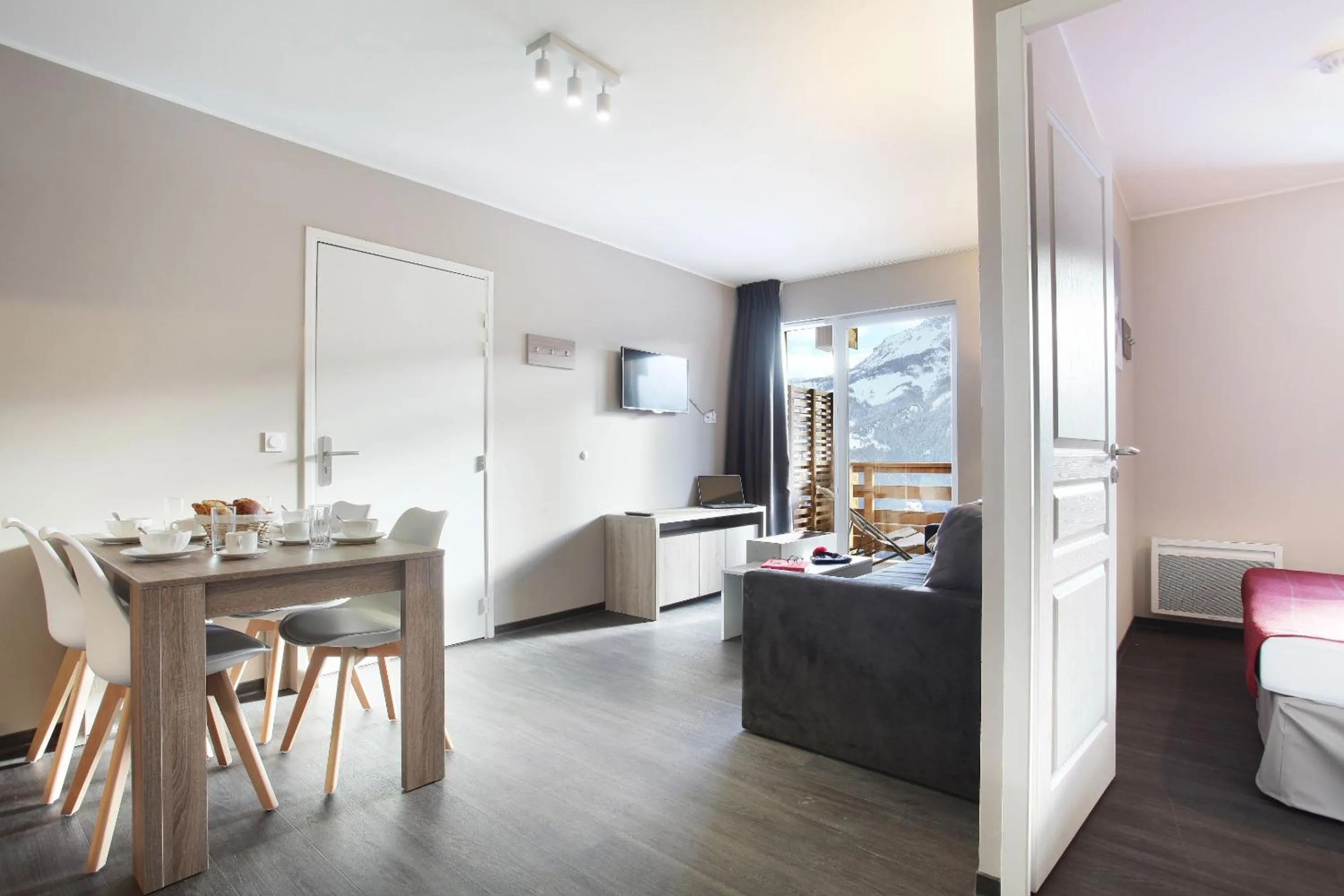 Seating area in Résidence Odalys Le Village de Praroustan