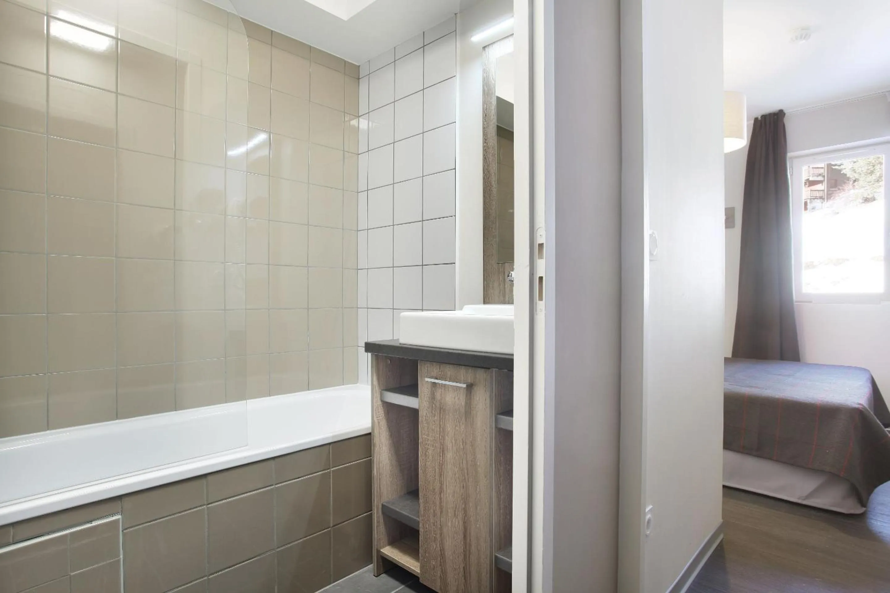 Bathroom in Résidence Odalys Le Village de Praroustan