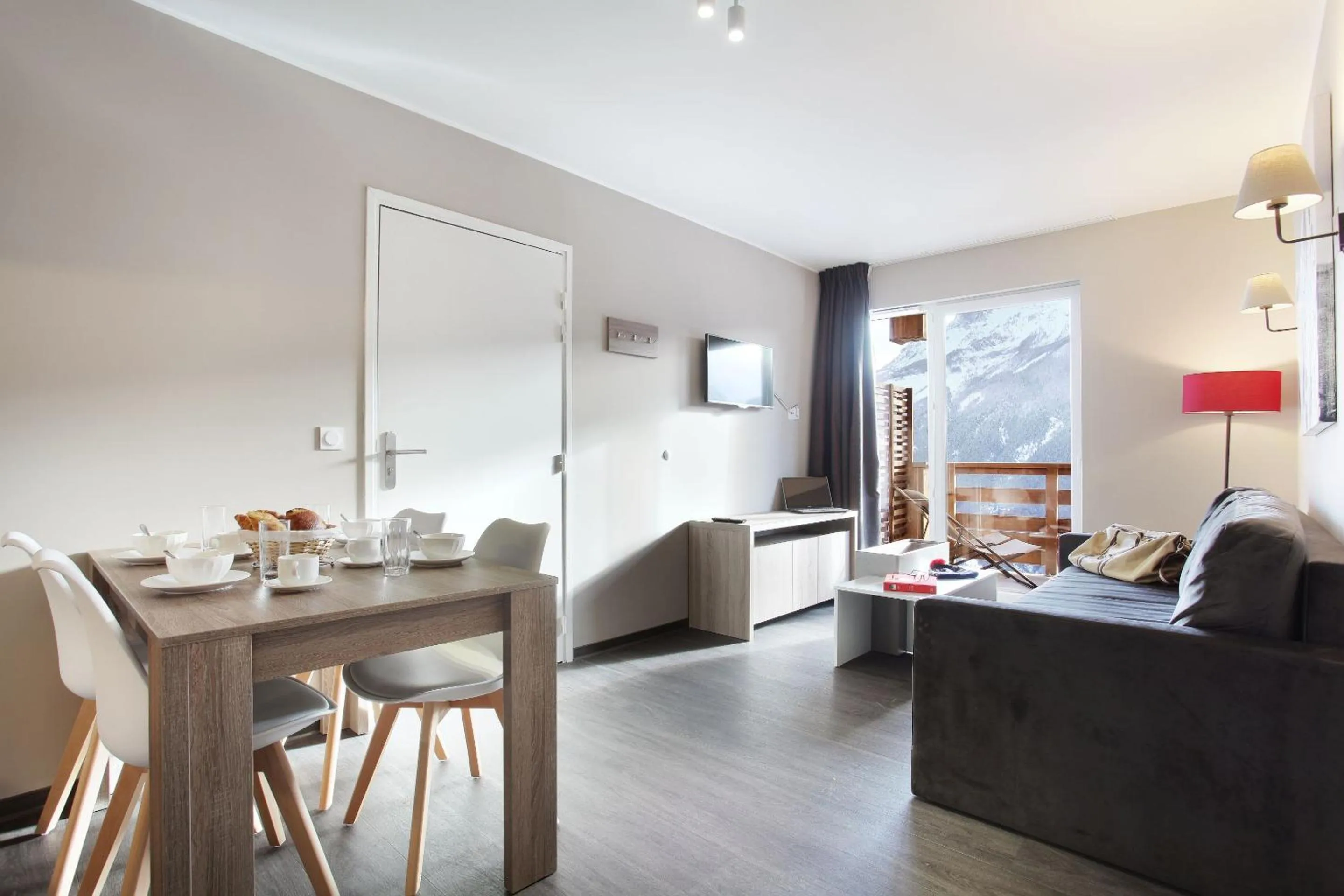 Seating area in Résidence Odalys Le Village de Praroustan