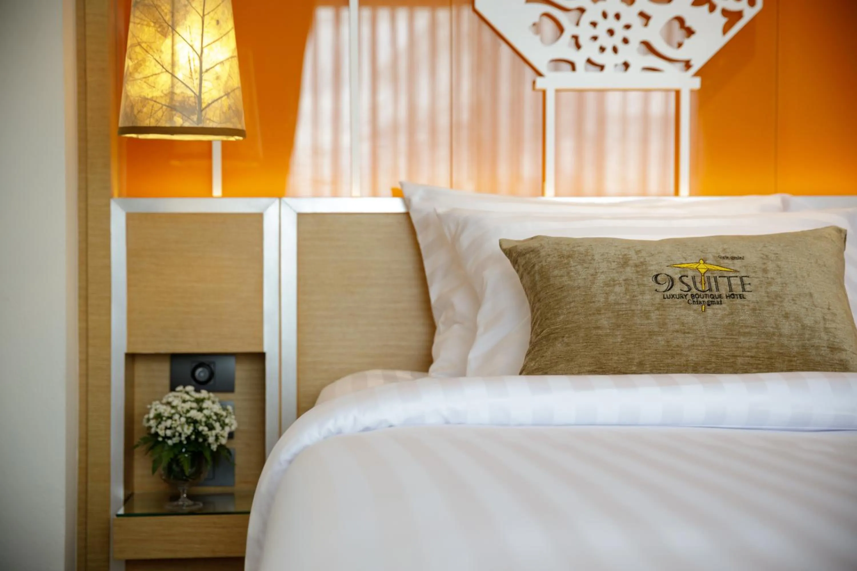 Bed in 9 SUITE Luxury Boutique Hotel