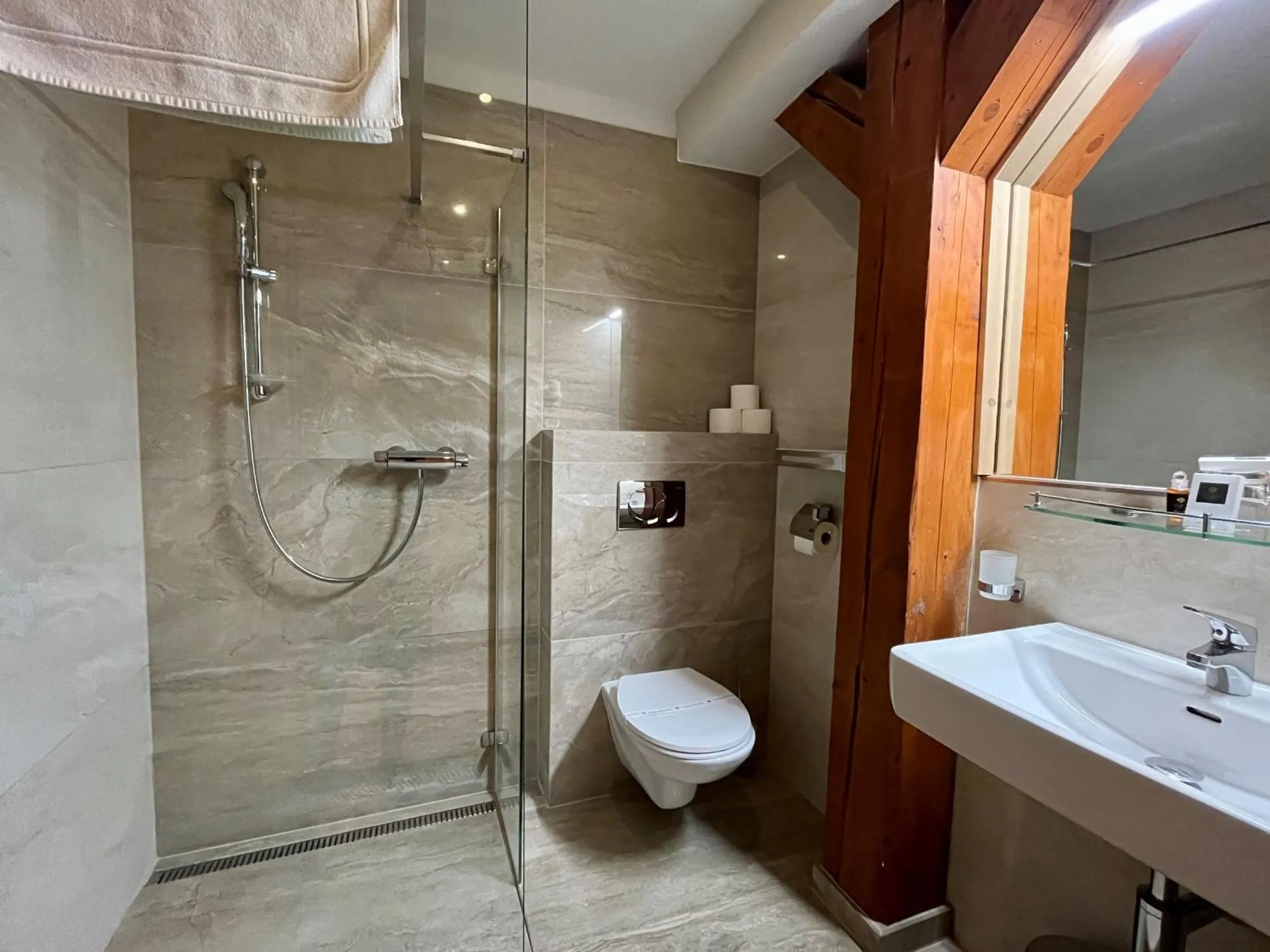 Bathroom in Hotel Strachanovka - Jánska Koliba