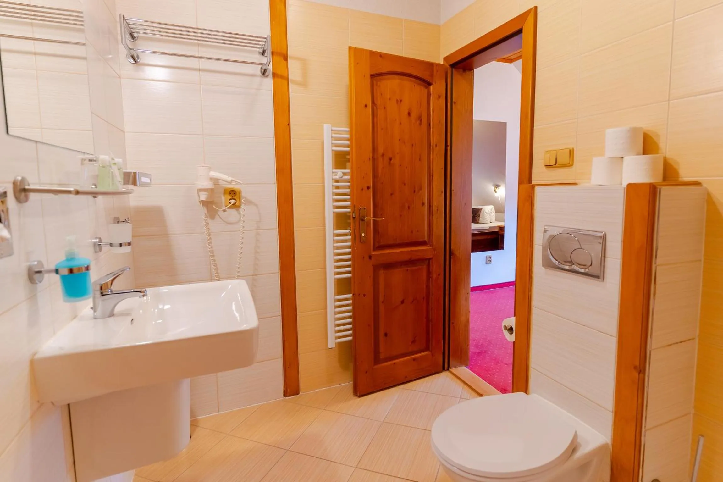 Bathroom in Hotel Strachanovka - Jánska Koliba