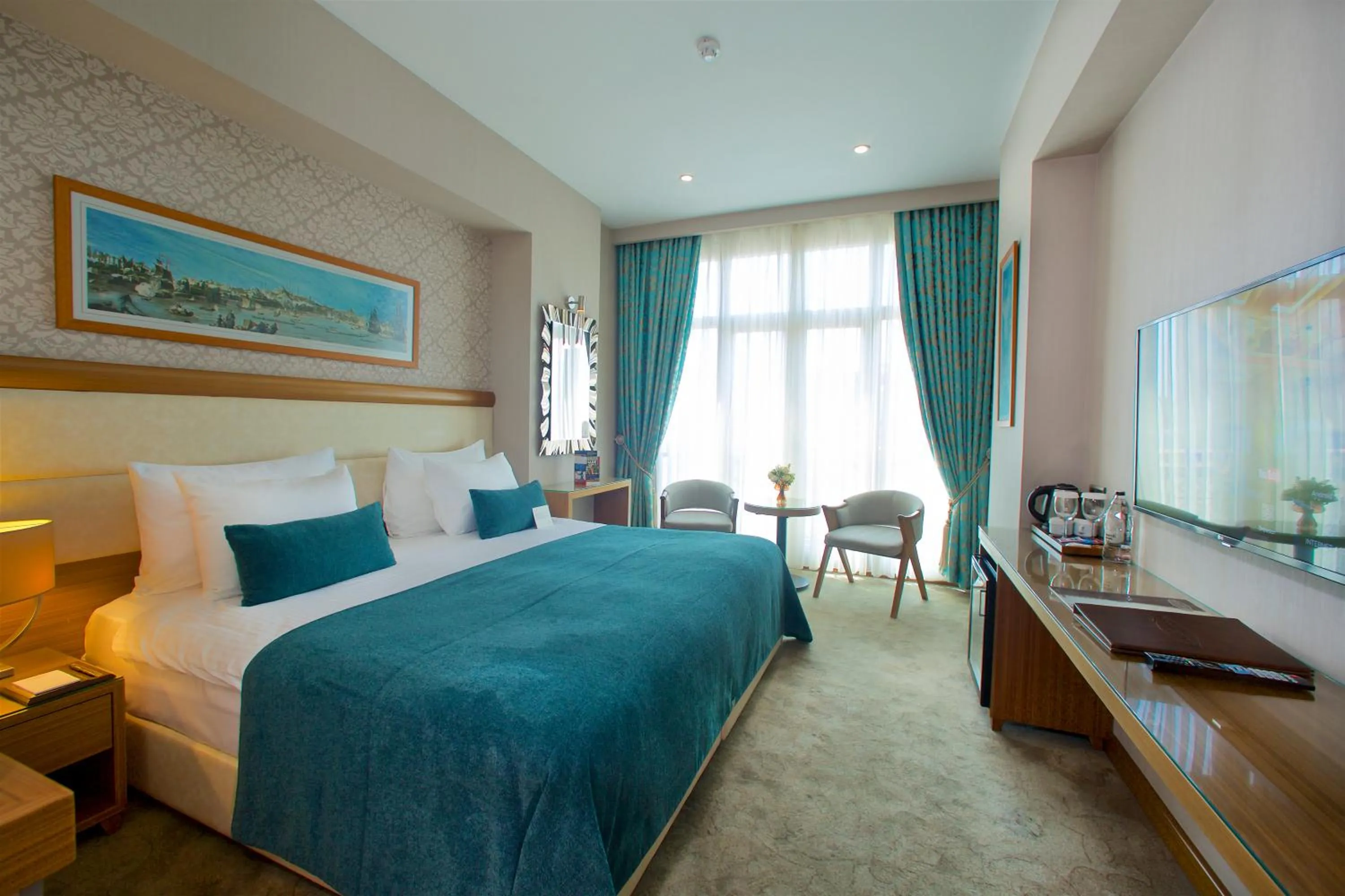 Bed in Hotel Momento Golden Horn