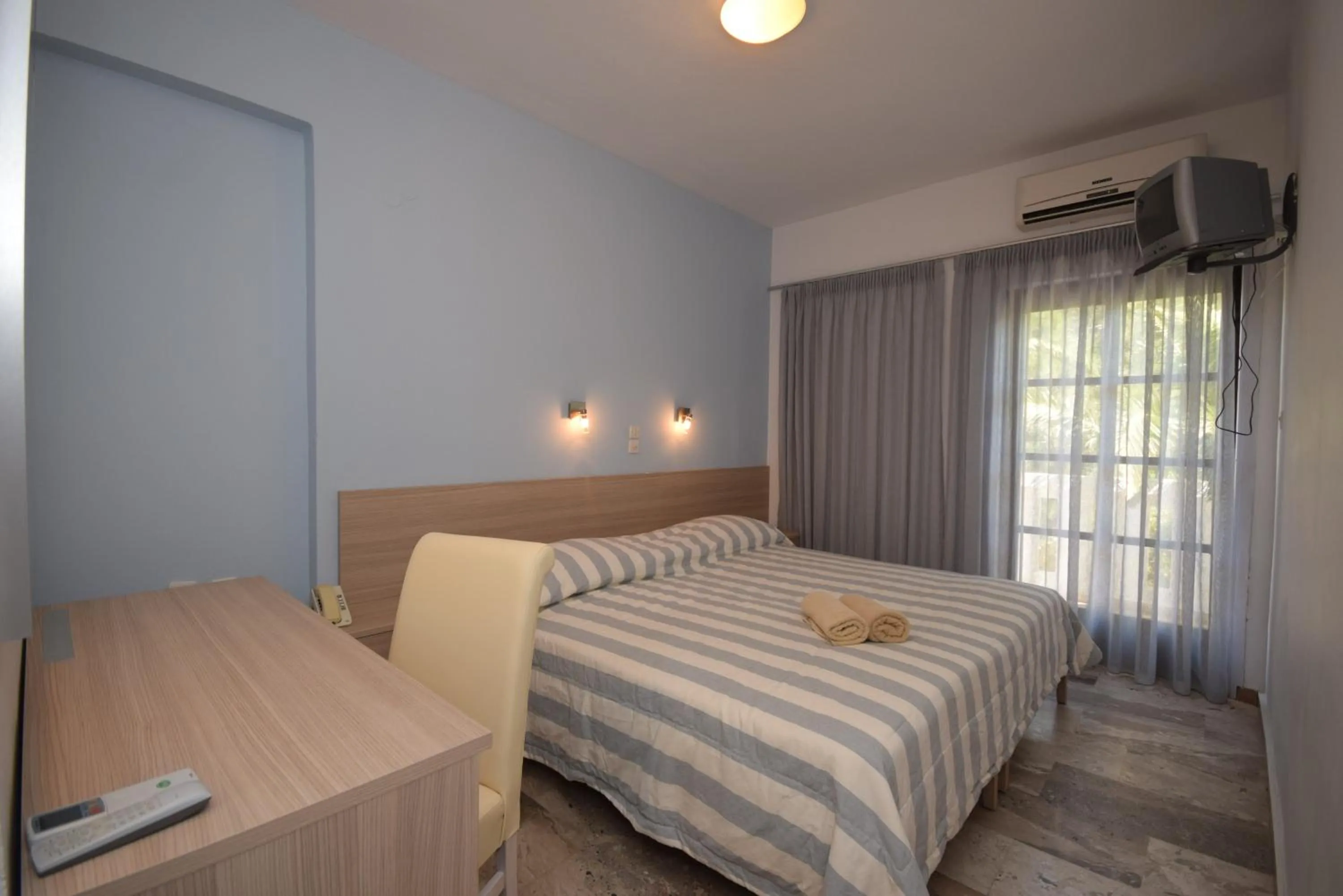 Bedroom, Bed in Myrtis Spa Hotel