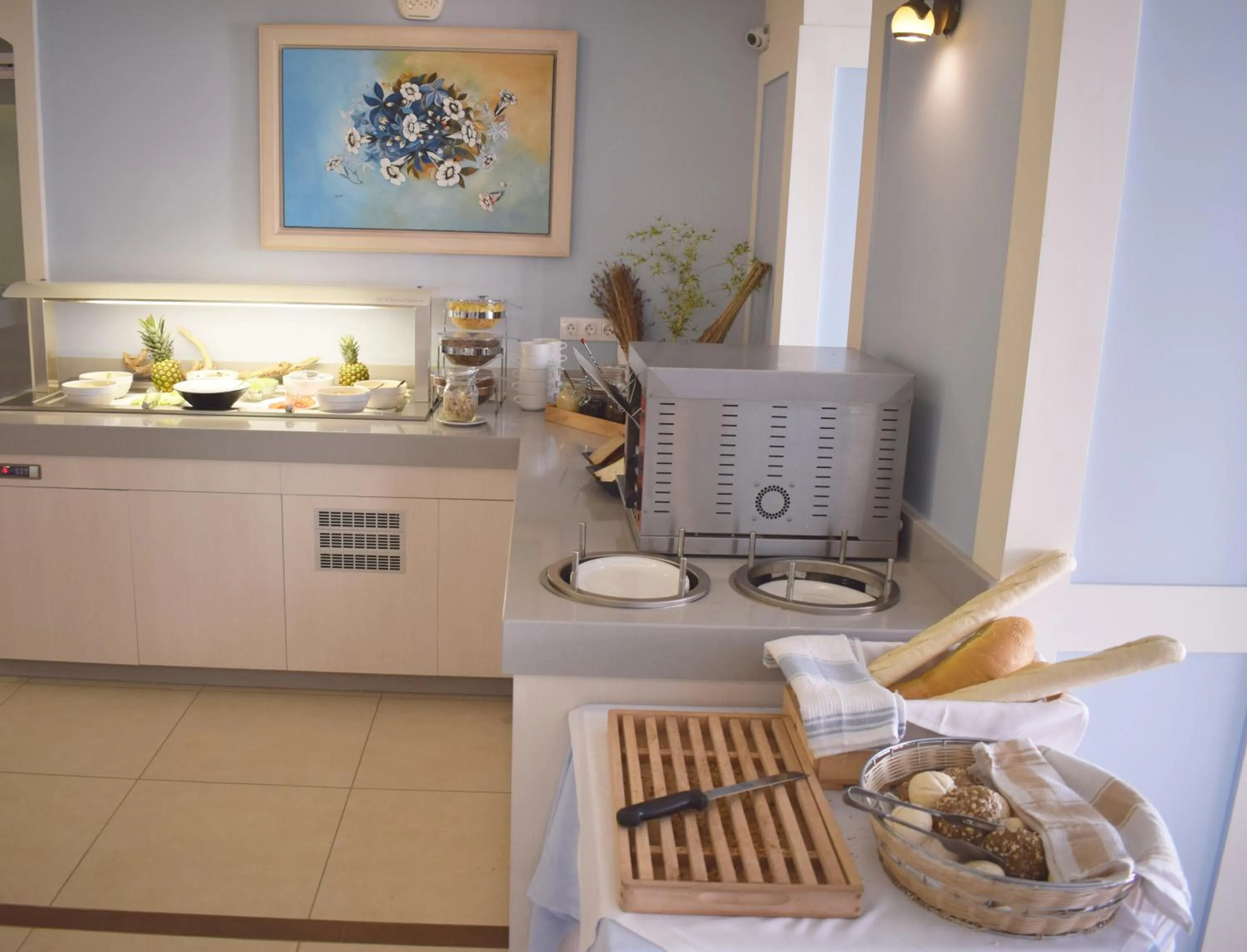 Buffet breakfast in Myrtis Spa Hotel