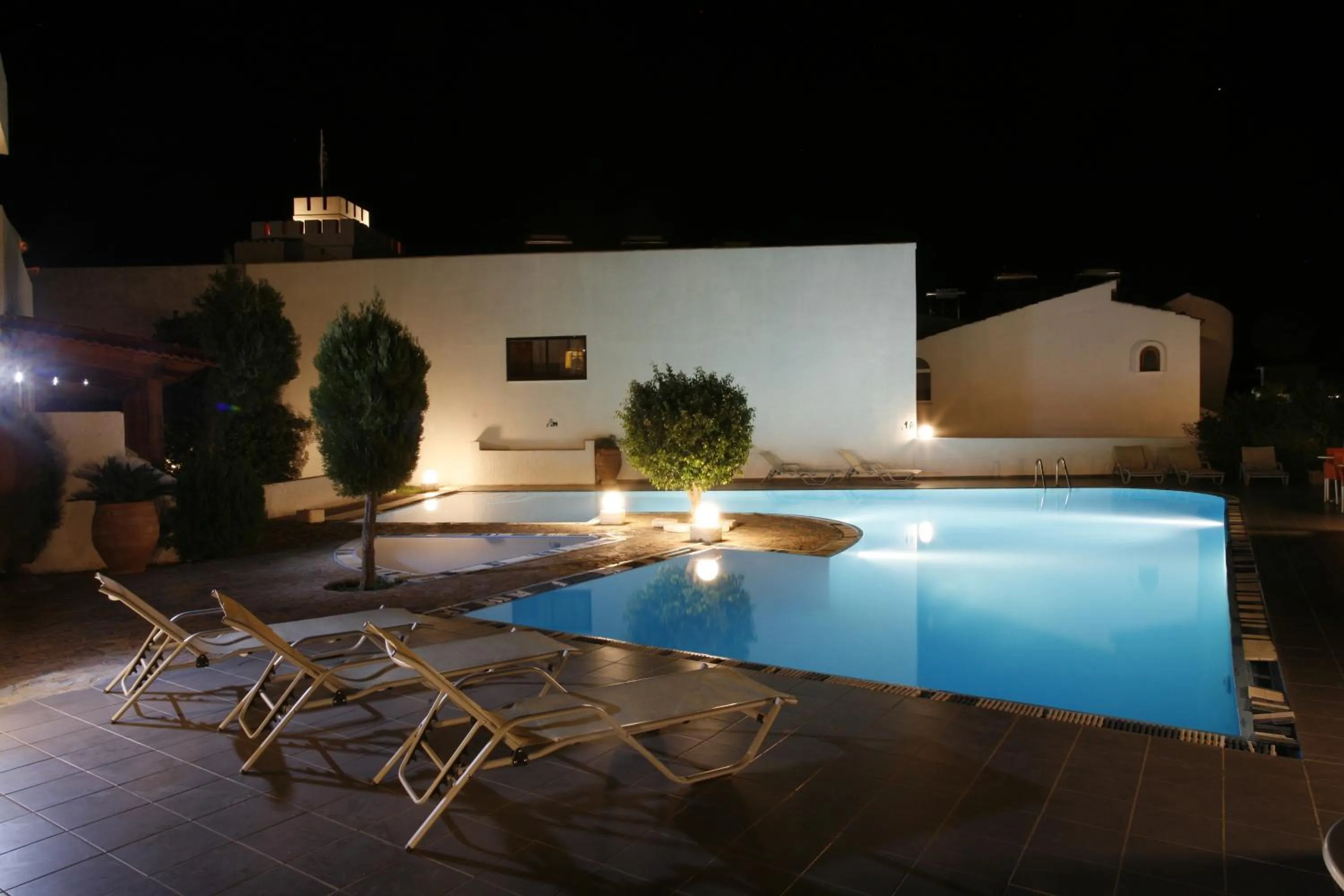 Swimming pool in Myrtis Spa Hotel