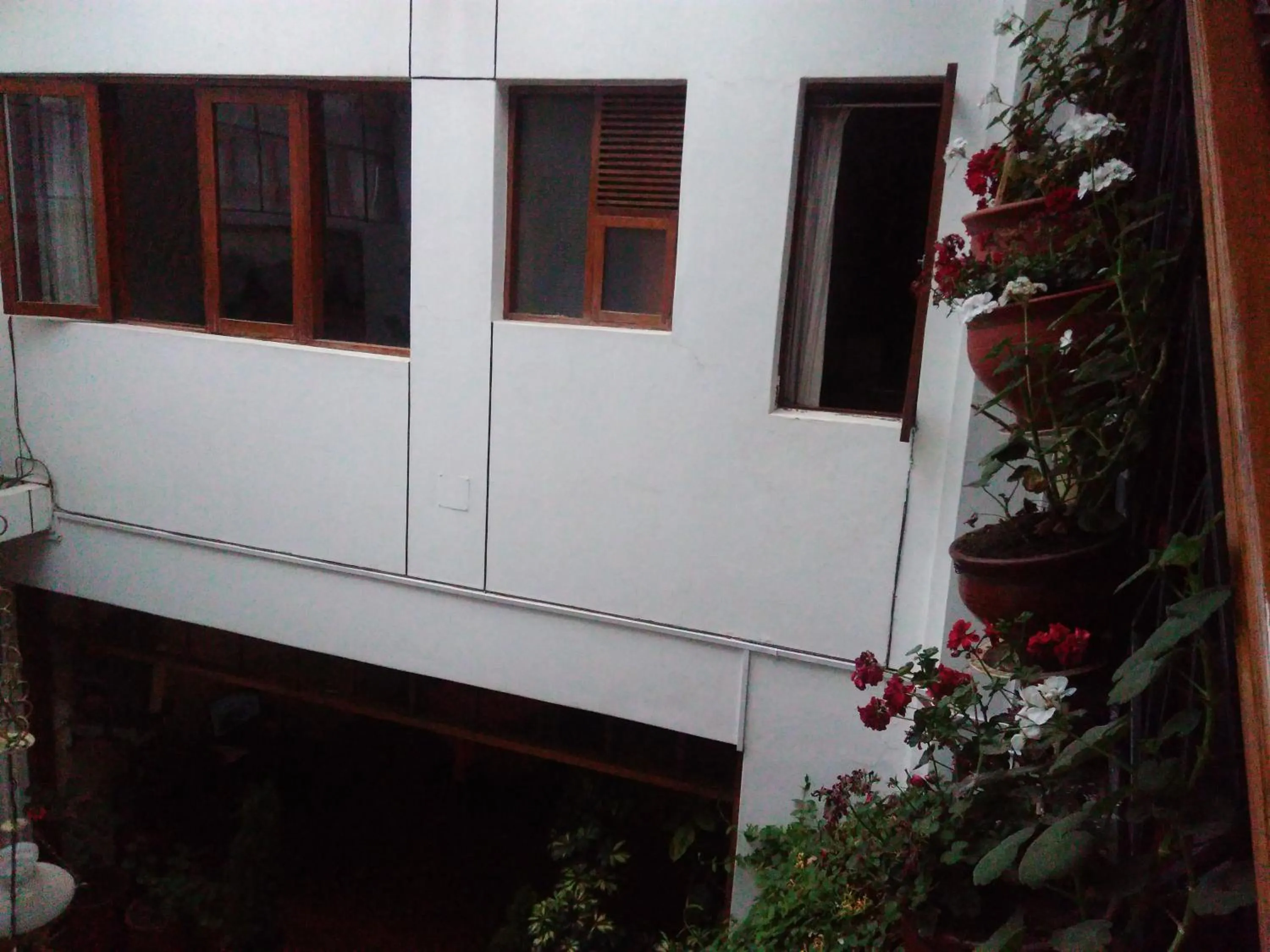 Patio in Hotel Casablanca