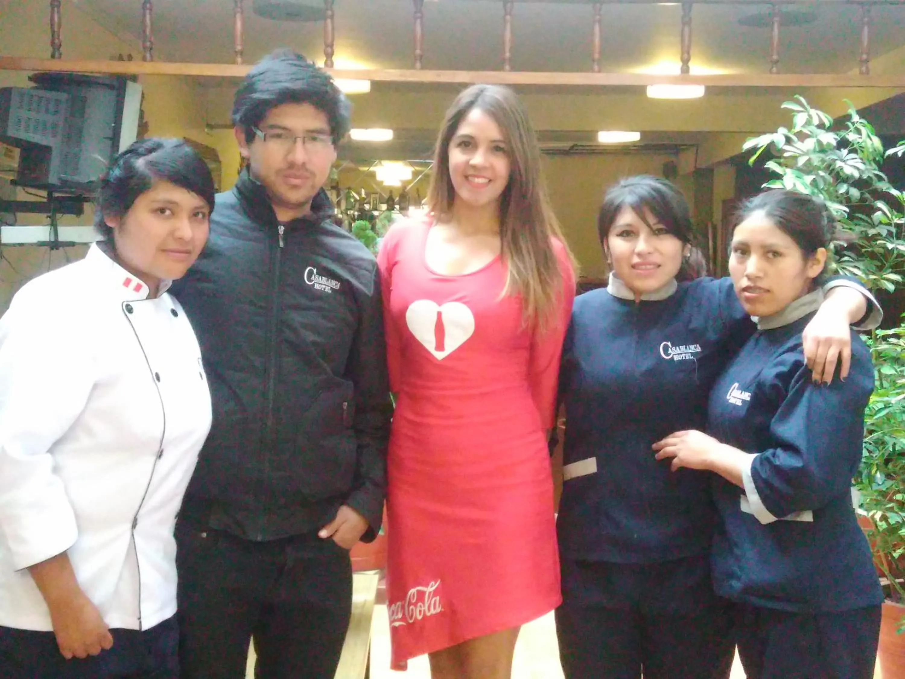 Staff in Hotel Casablanca