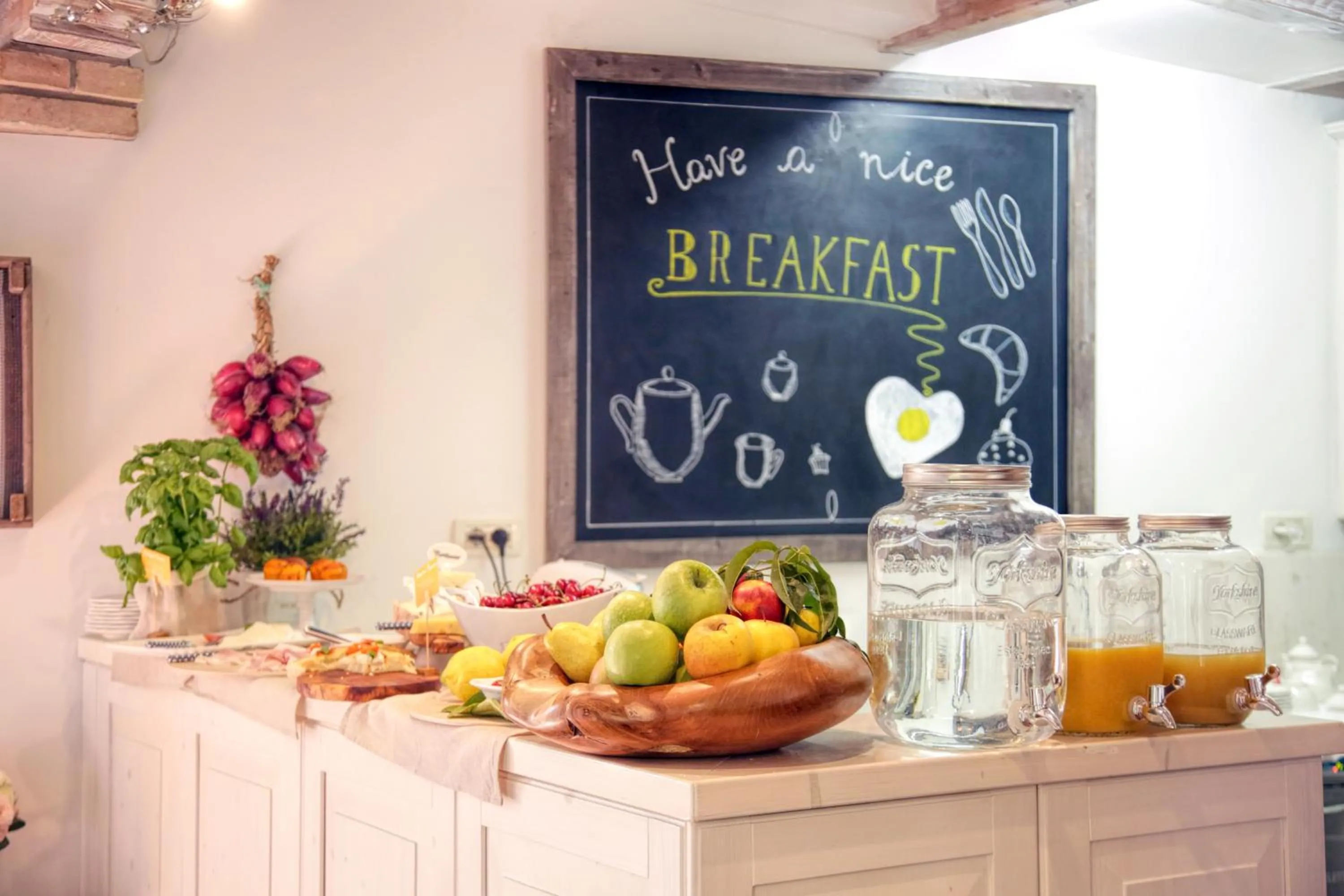 Breakfast in B&B Villa Ines