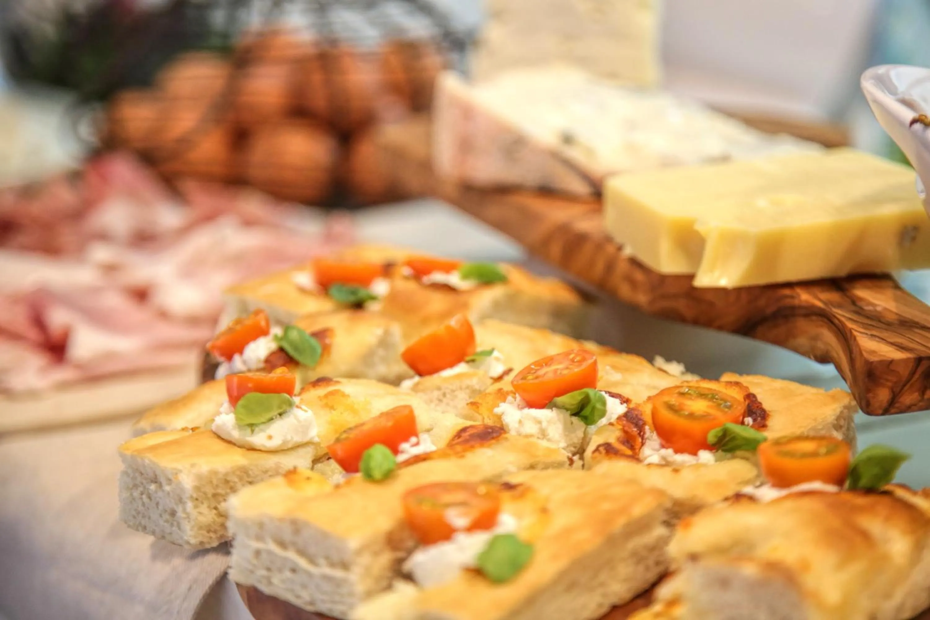 Buffet breakfast in B&B Villa Ines